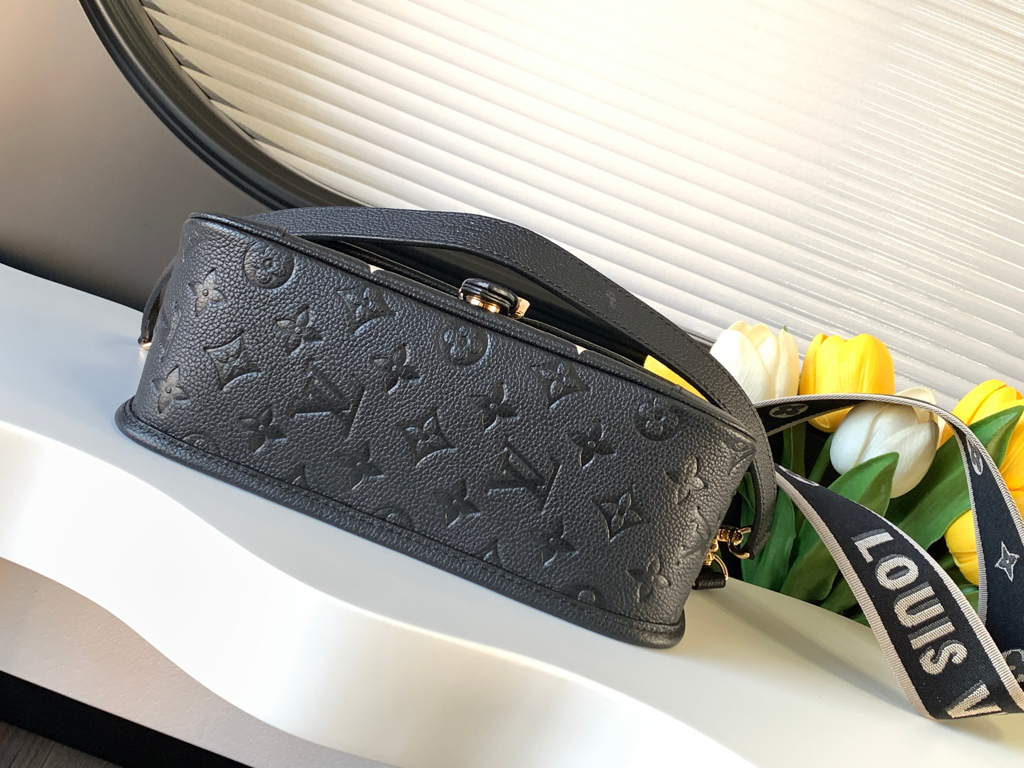 Louis Vuitton Diane Handbag in Monogram Empreinte Leather - Image 4