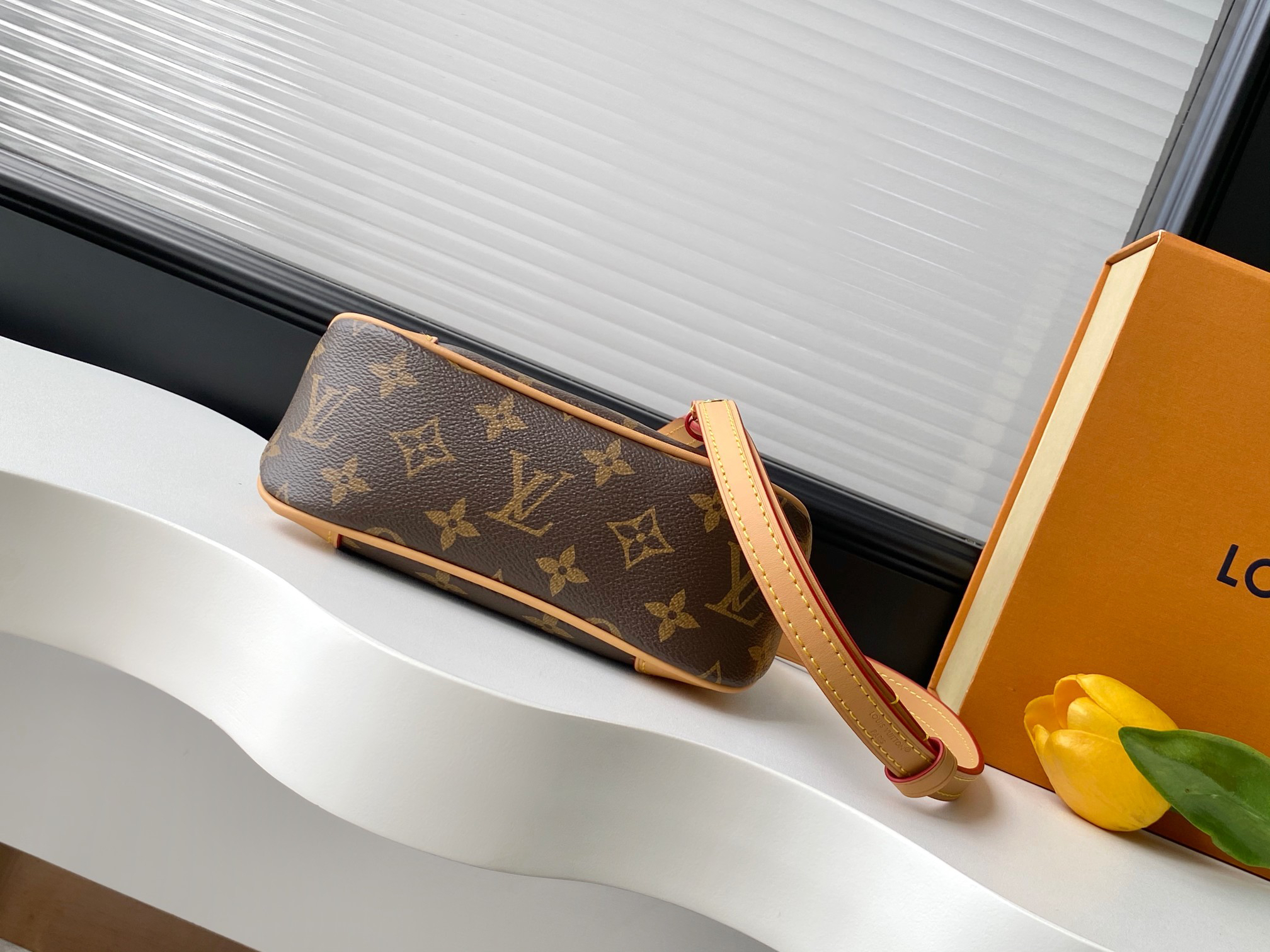 Louis Vuitton Nano Boulogne Monogram Canvas Shoulder Bag - Image 4