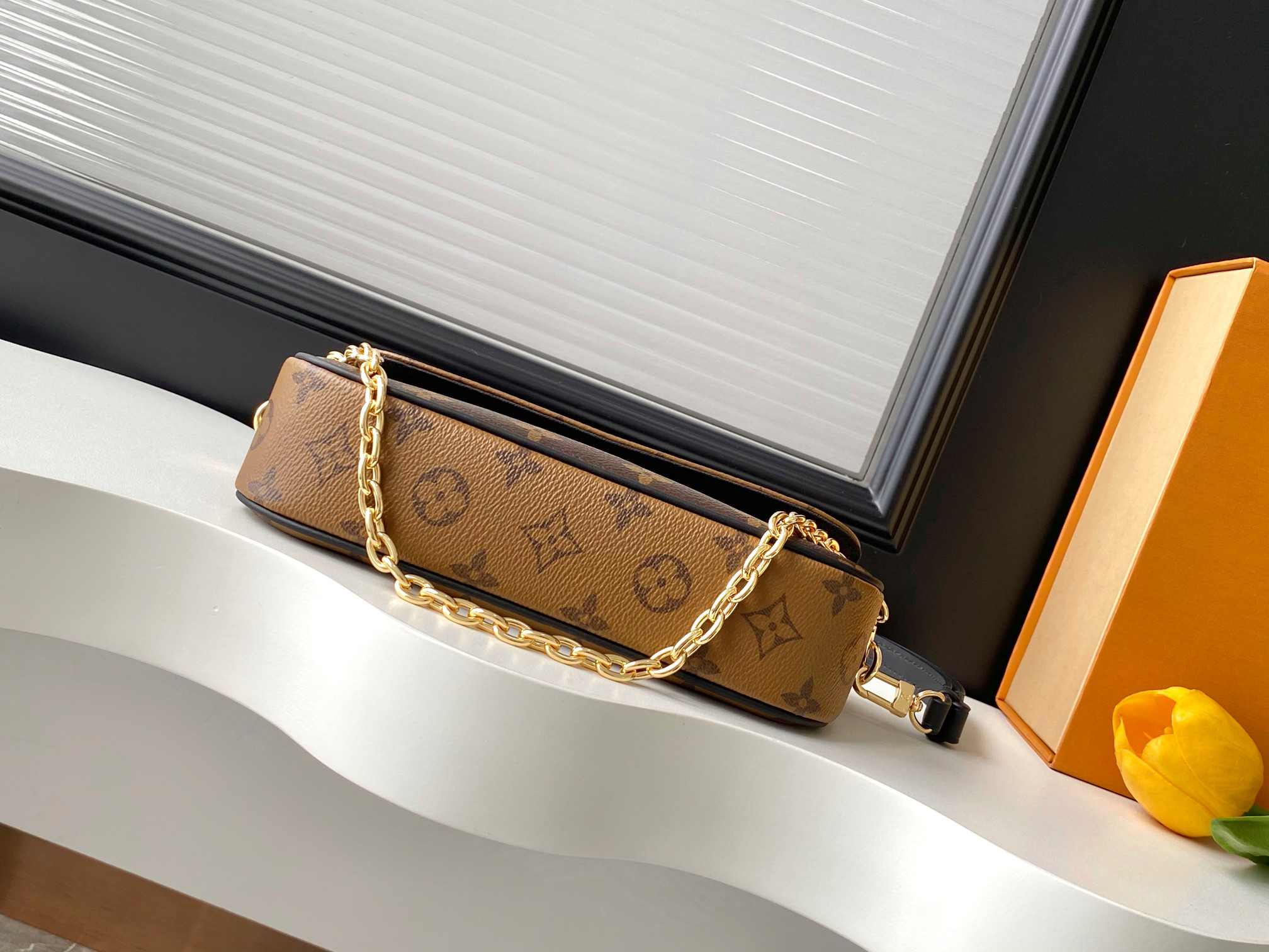 Louis Vuitton Wallet On Chain Ivy in Monogram Canvas - Image 4
