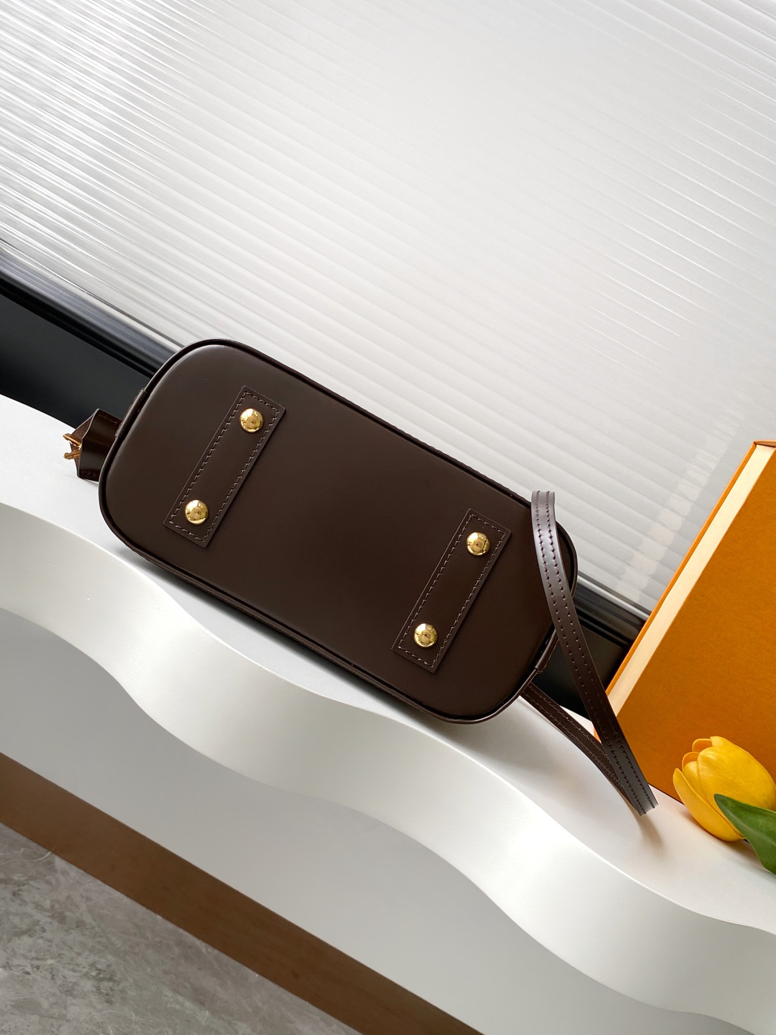 Louis Vuitton Alma Bridge Monogram Crossbody Bag - Image 4