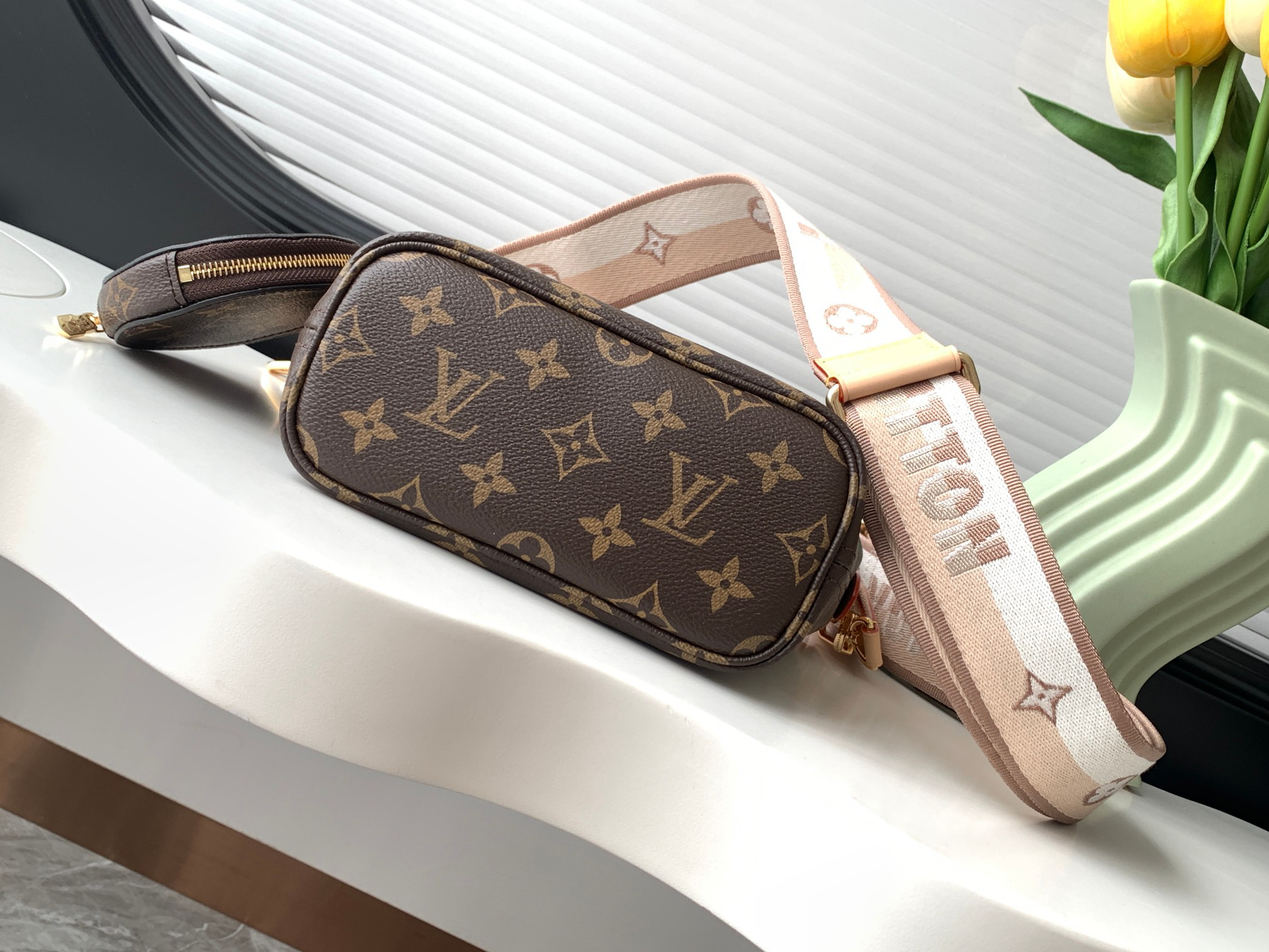 Louis Vuitton Neverfull BB Mini Crossbody Bag - Image 4