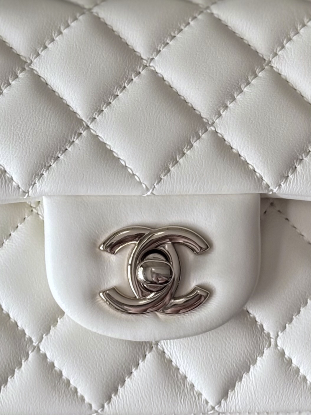 Chanel 21K Mini Classic Flap Top Handle Bag AS2431 - Image 4