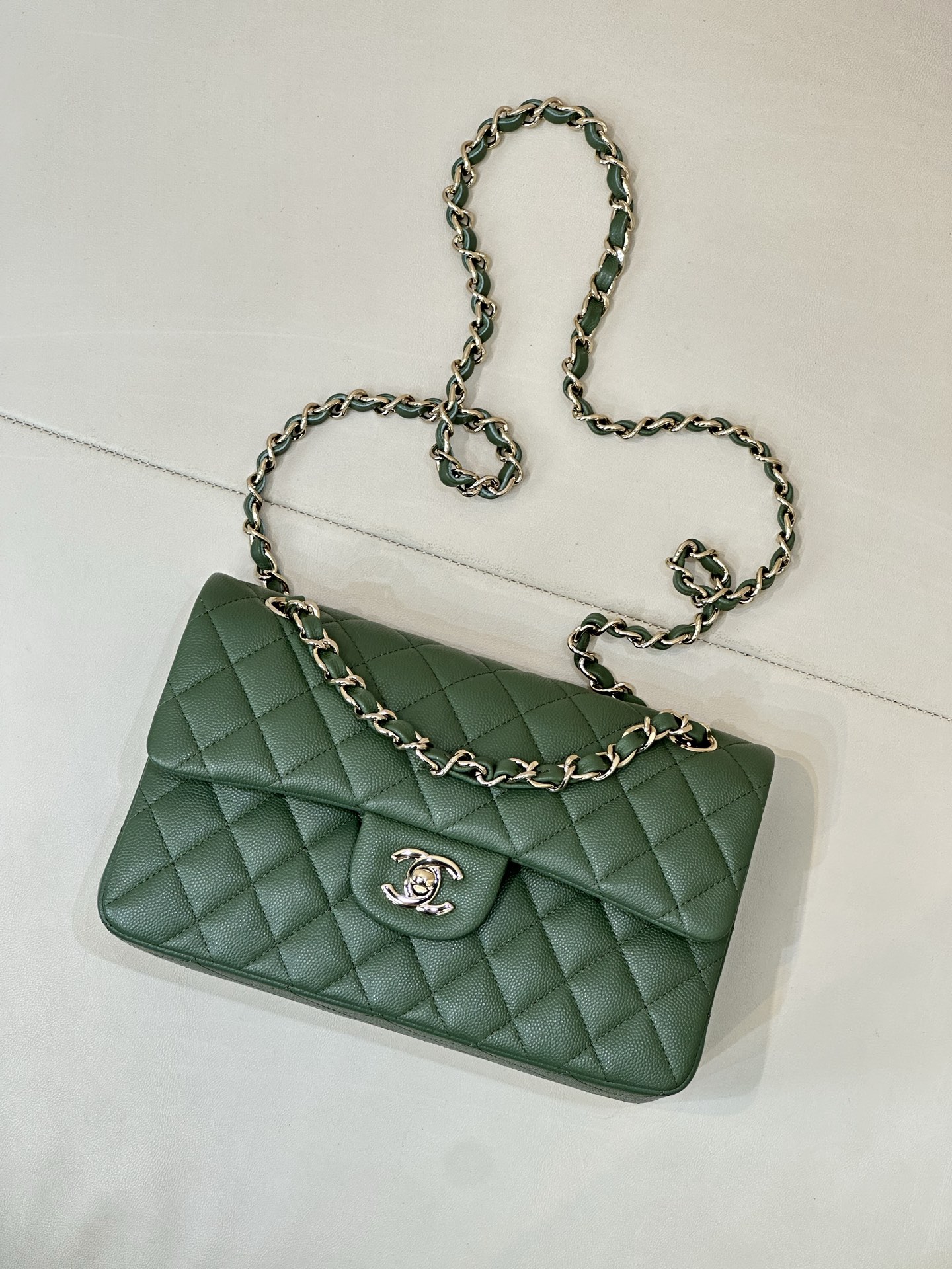 Chanel Classic Flap Crossbody Bag, Small - Image 4
