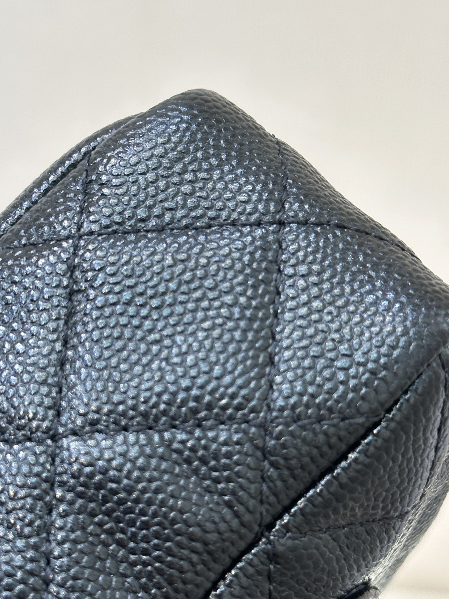 CHANEL Lambskin Quilted Double-Chain Shoulder Bag - Image 4