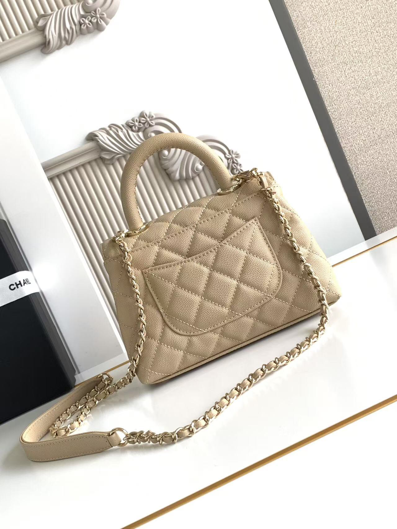 Chanel Coco Handle Mini Top-Handle Handbag - Image 4