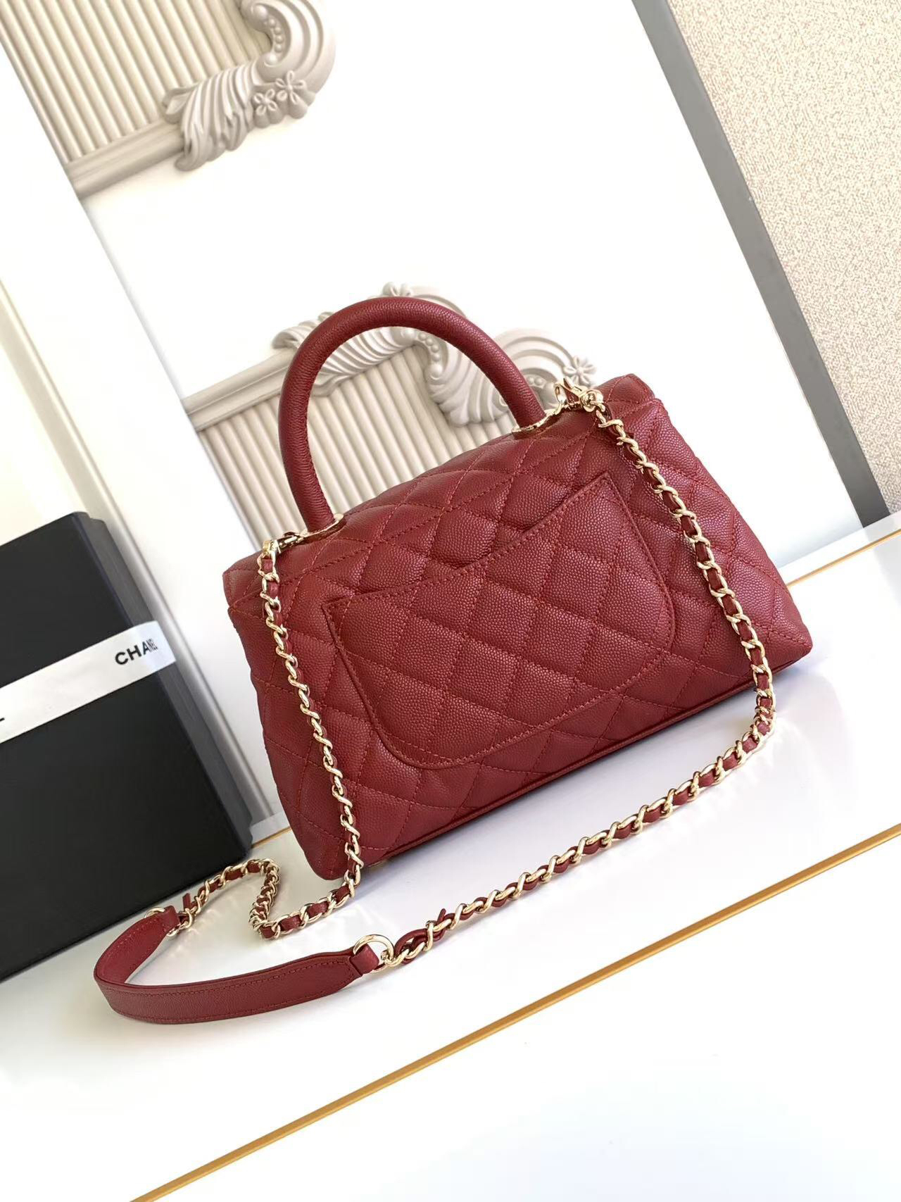 Chanel Coco Handle Top-Handle Handbag - Image 4