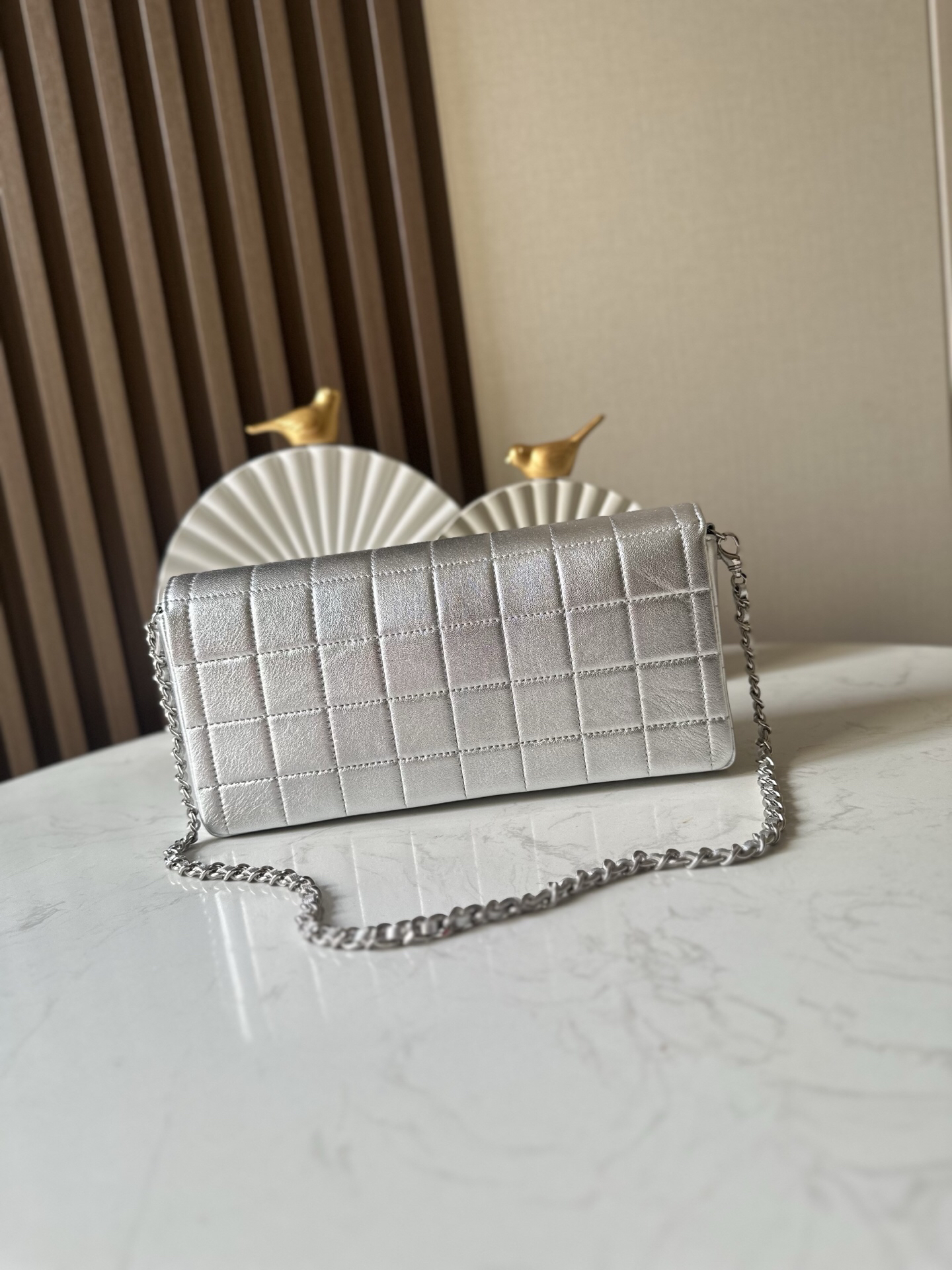Chanel Vintage Lambskin Quilted Underarm Shoulder Bag - Image 4