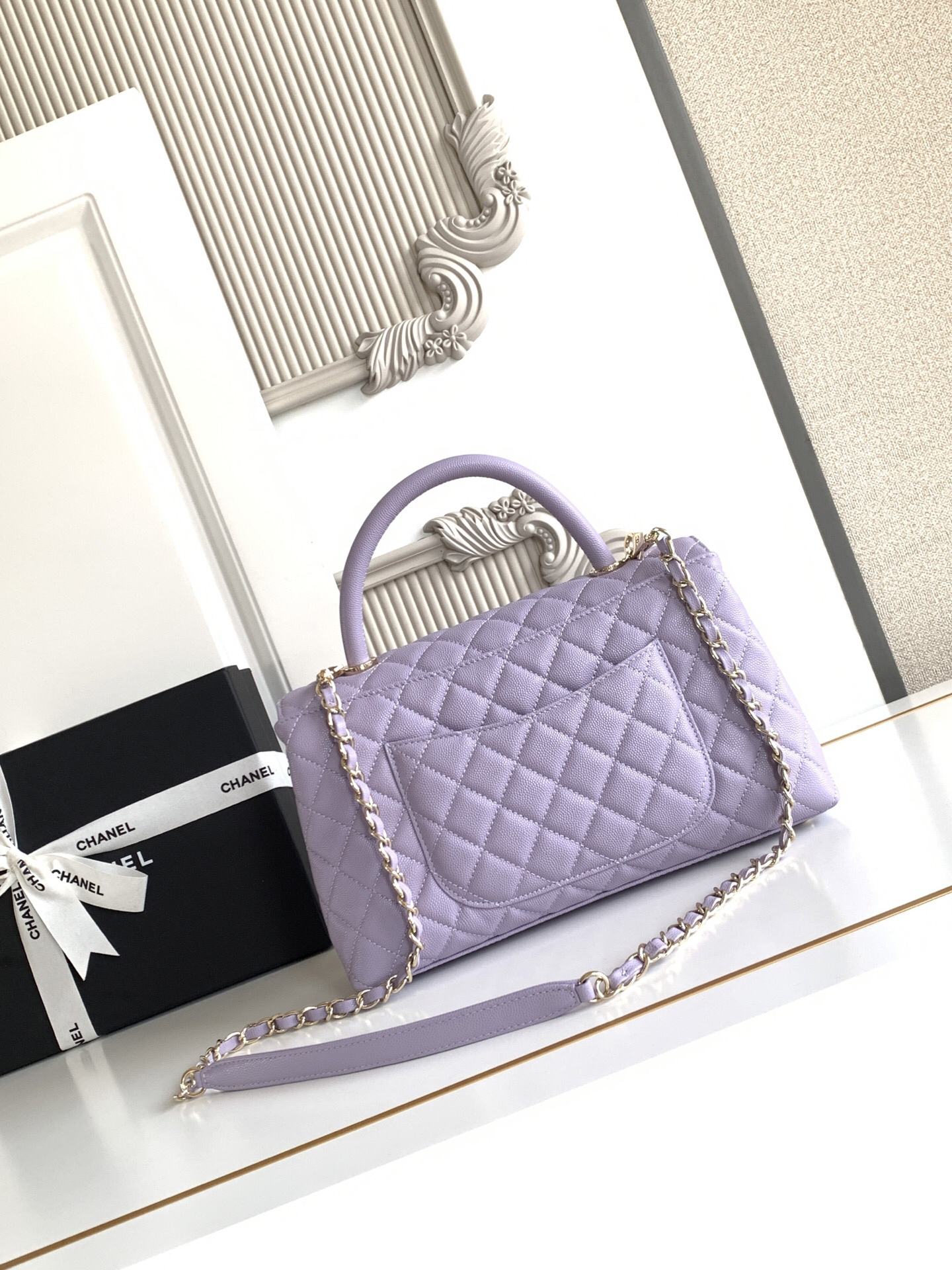 Chanel Coco Handle Mini Top Handle Bag - Image 4