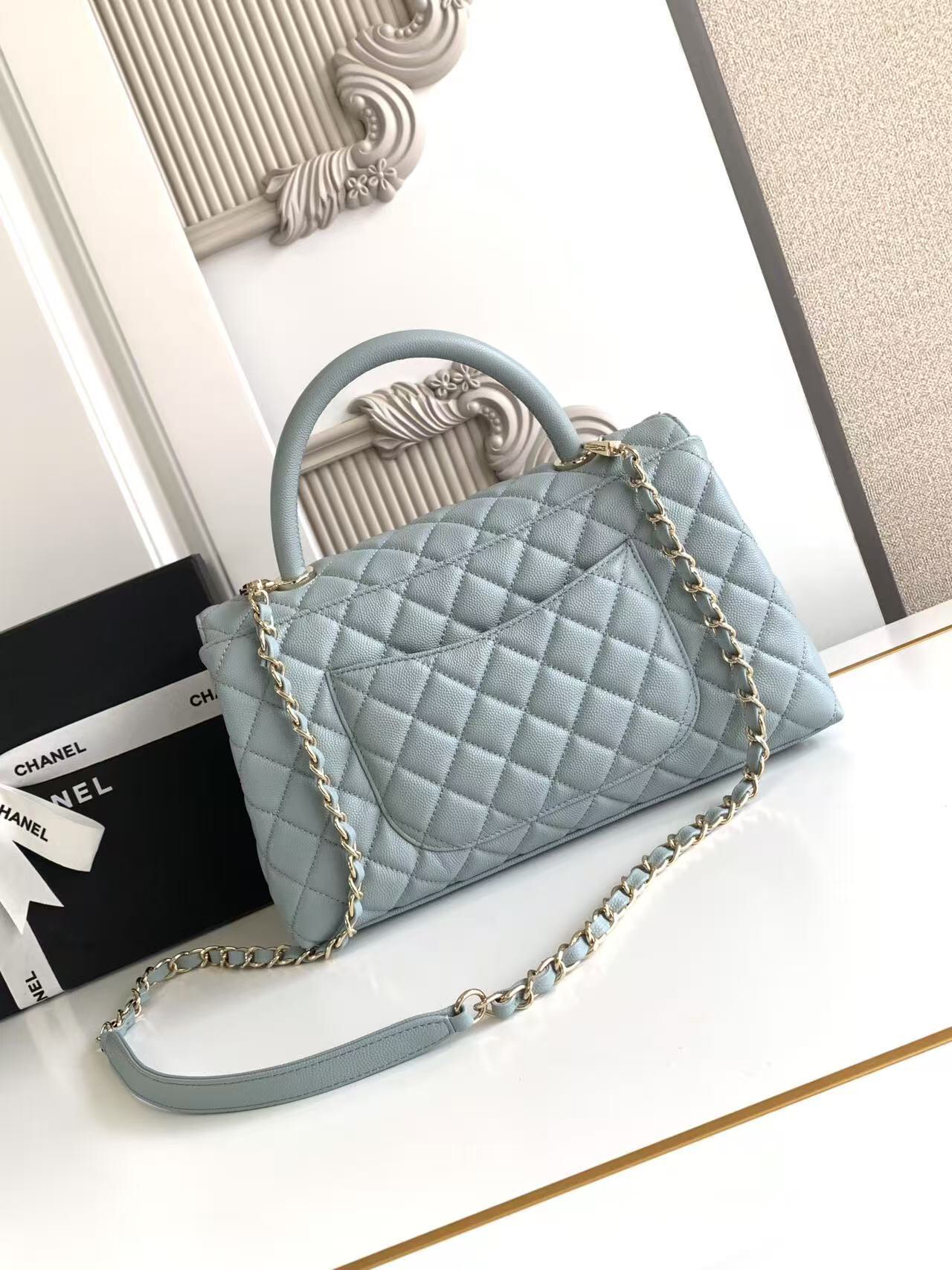 Chanel Coco Handle Mini Top-Handle Handbag - Image 4