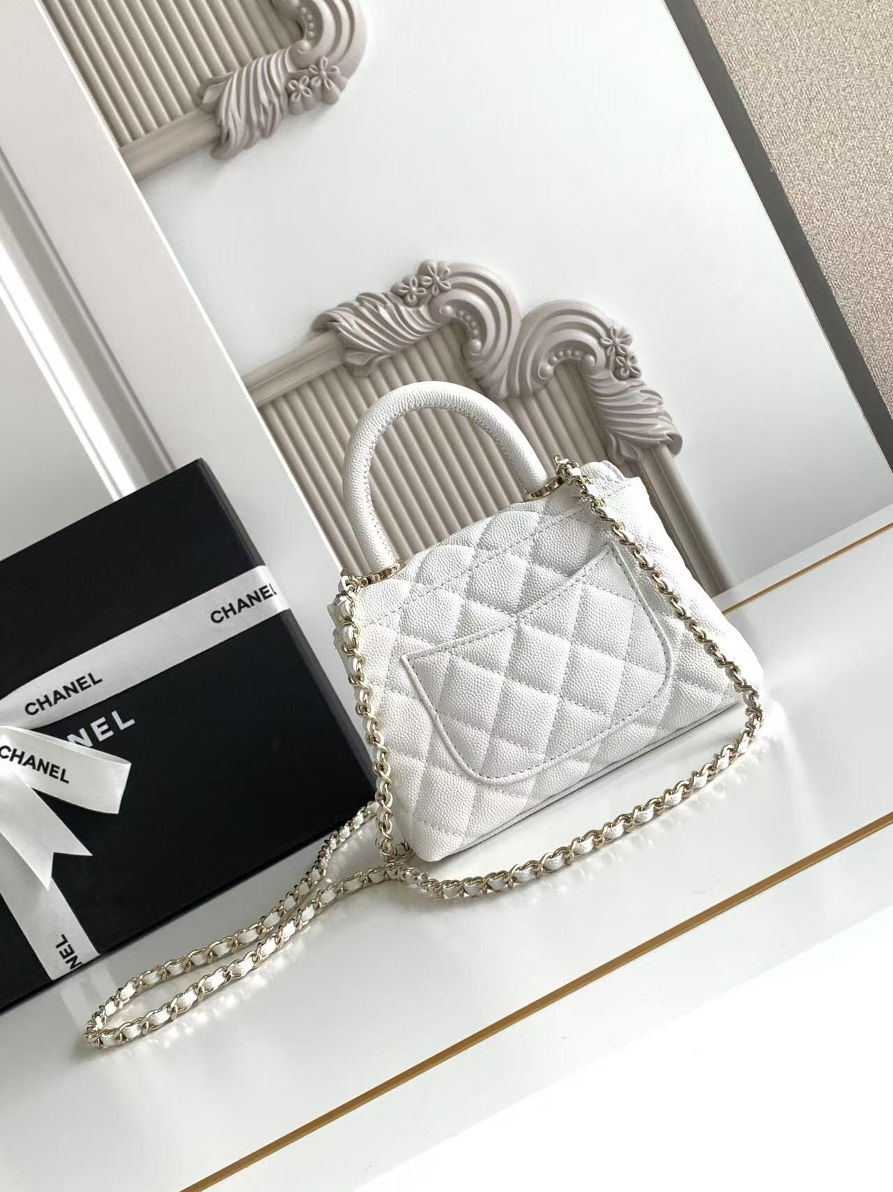 Chanel Coco Handle Flap Top-Handle Bag - Image 4