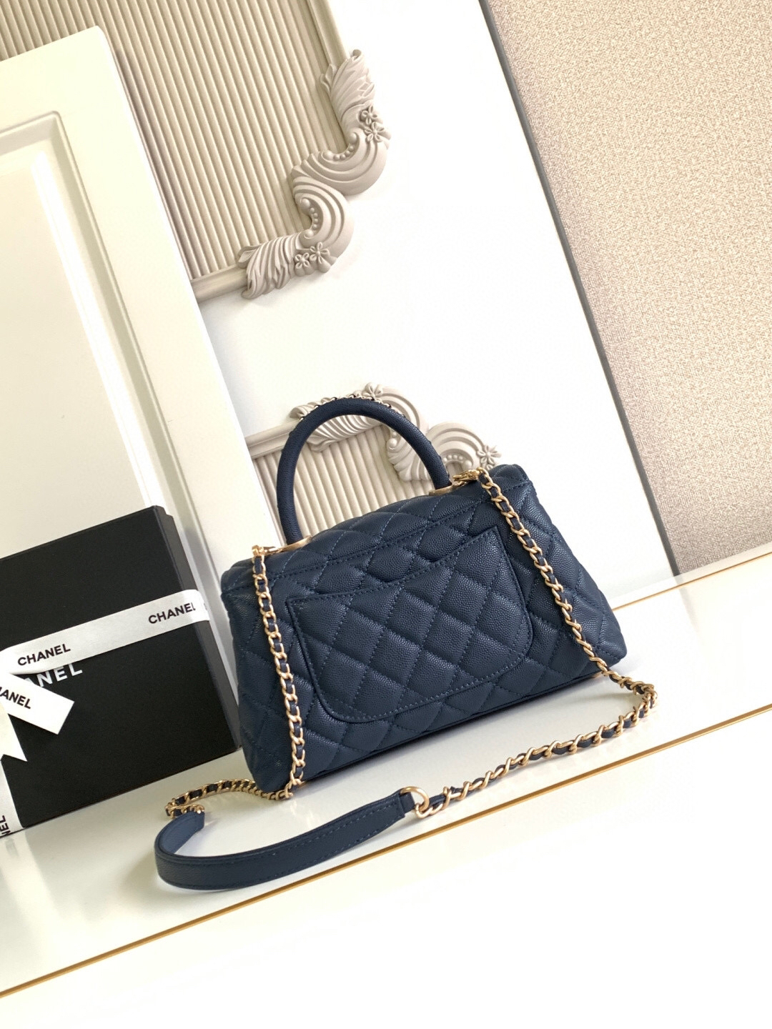 Chanel Coco Handle Top-Handle Handbag - Image 4
