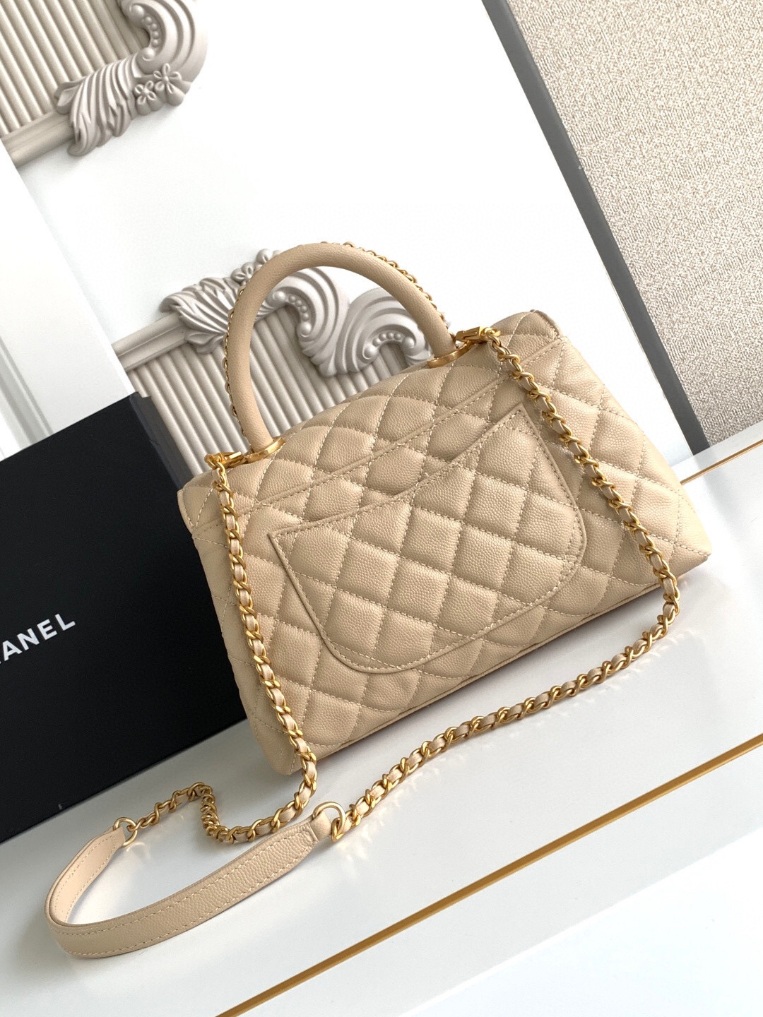 Chanel Coco Handle Flap Top-Handle Handbag - Image 4