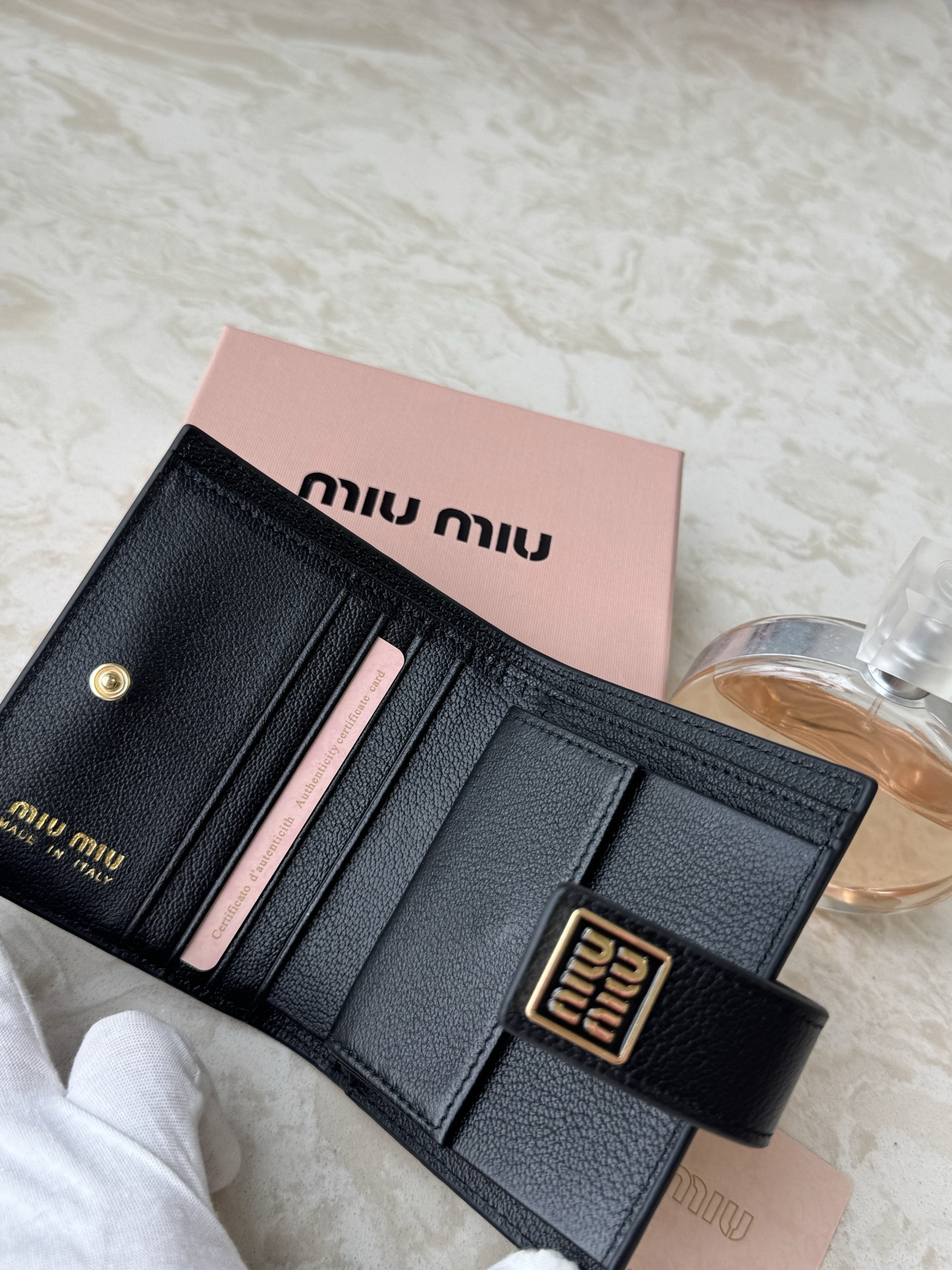 Miu Miu Calfskin Card Holder - Image 4