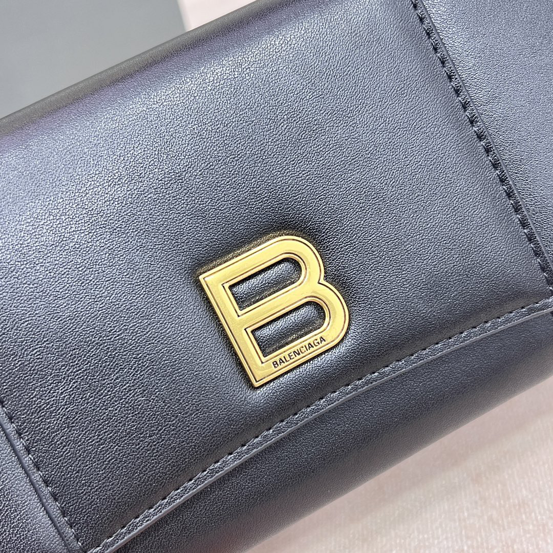 Balenciaga Large Black Long Wallet - Image 4