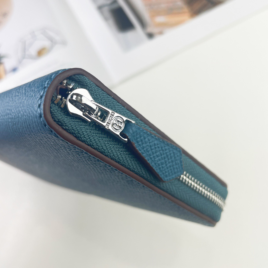 Hermes Constance Leather Zip Wallet - Image 4