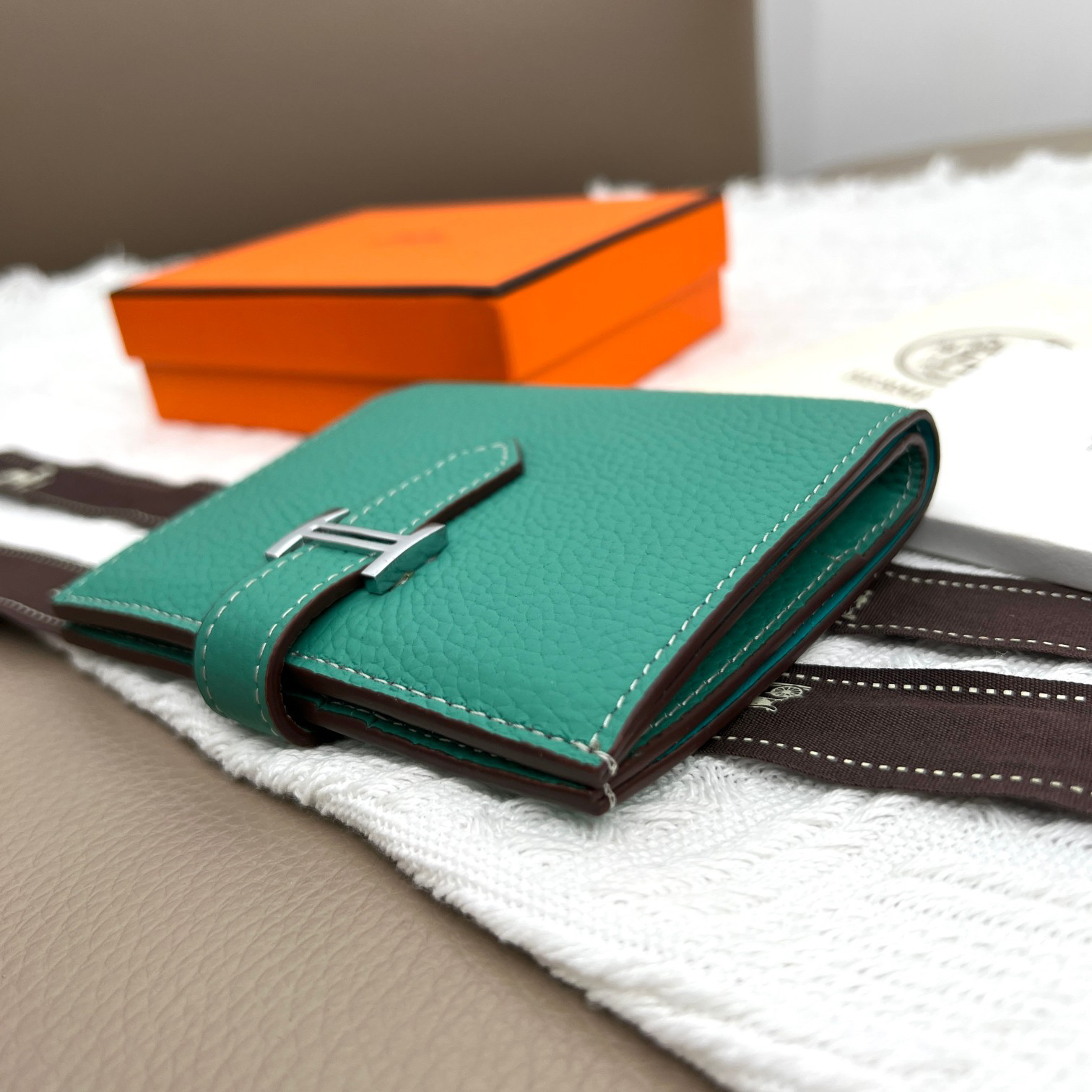 Hermes Constance Leather Shoulder Bag - Image 4