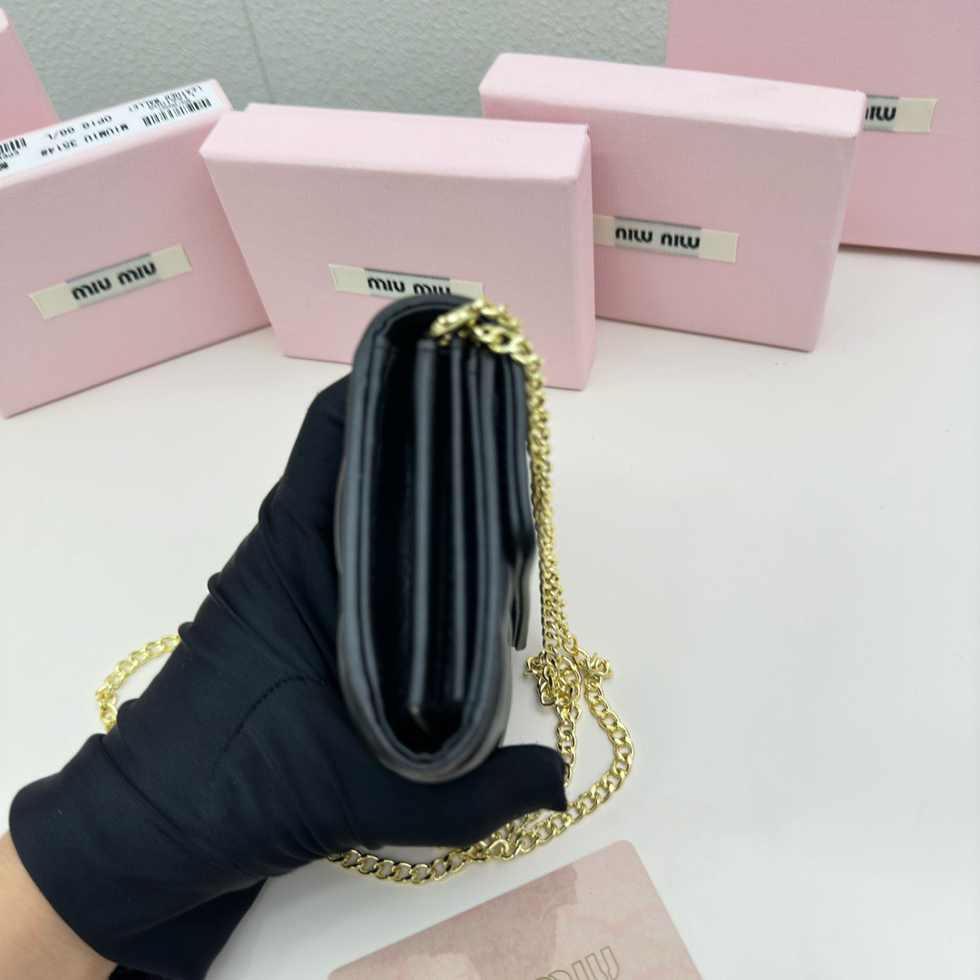 Miu Miu Lambskin Wallet 3512 - Image 4