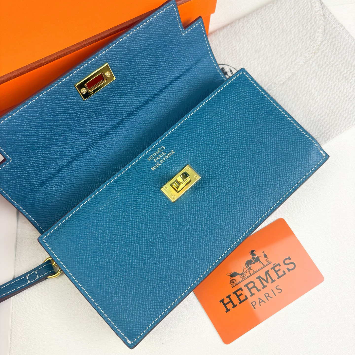 Hermes Kelly Pocket Long Wallet - Image 4