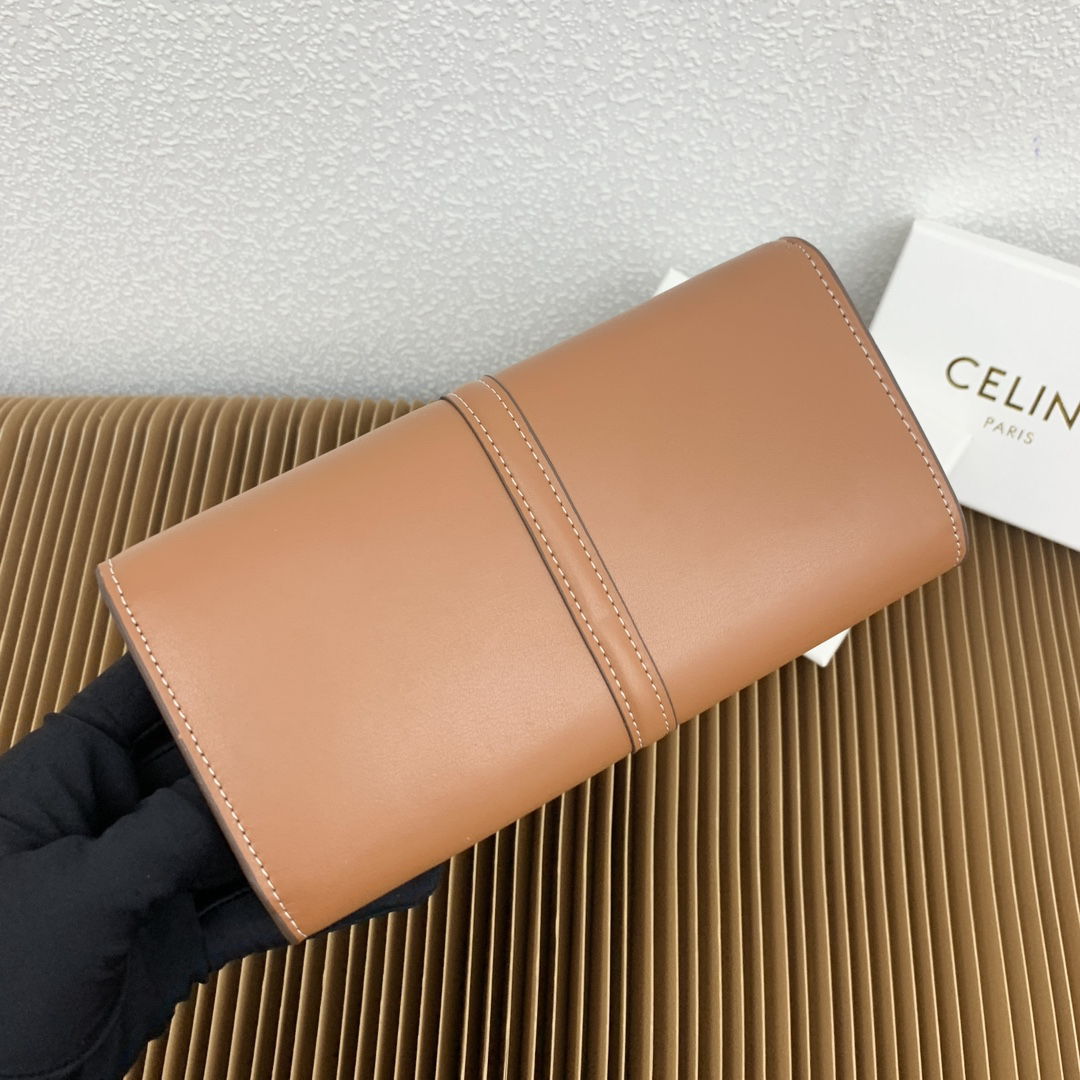 Triomphe 16 Cowhide Leather Wallet - Image 4