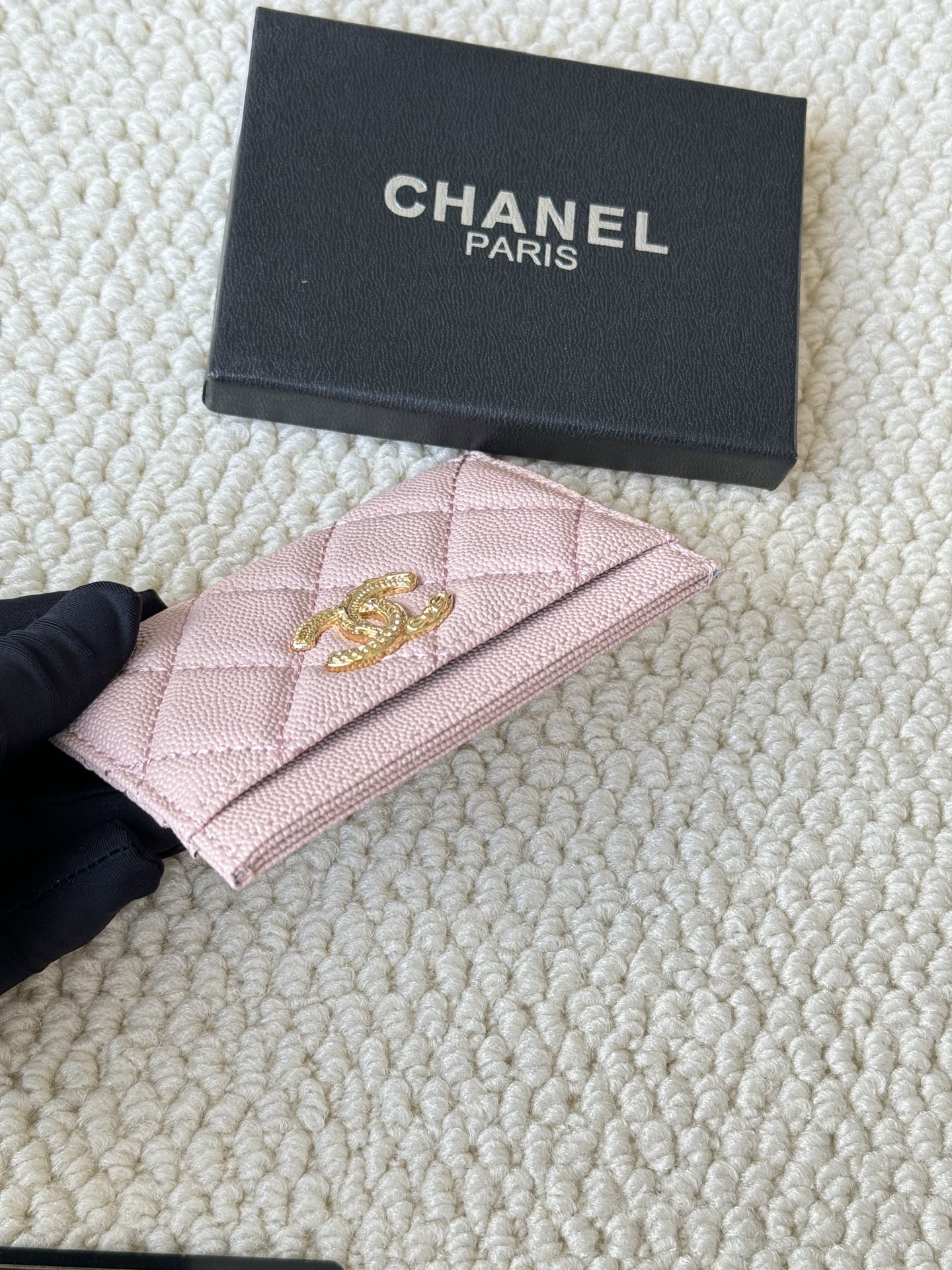 Chanel 3188 Embossed Double C Card Holder - Image 4