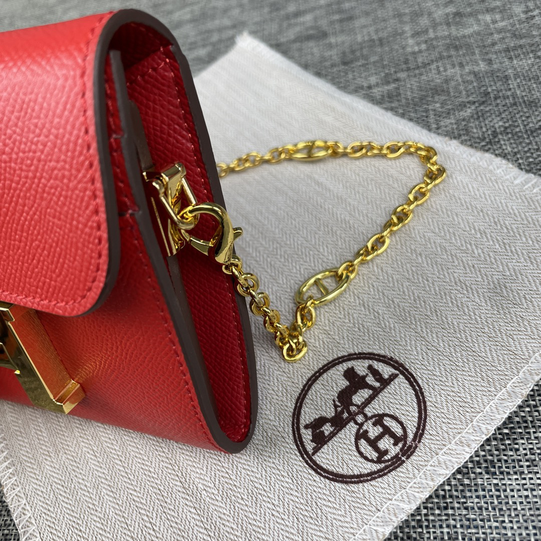 Hermes Constance Leather Shoulder Bag - Image 4