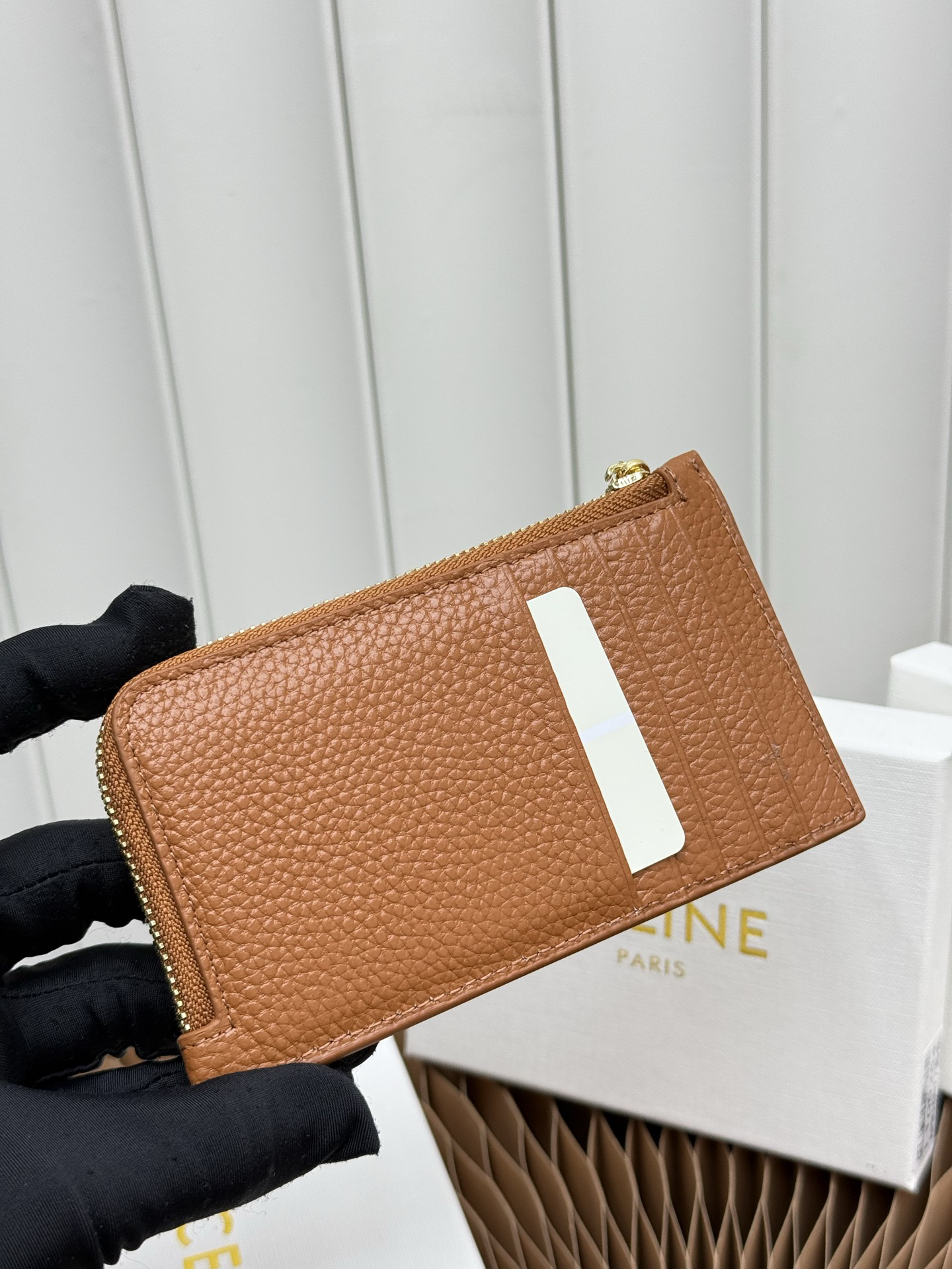 Celine Triomphe Long Zipped Card Holder - Image 4