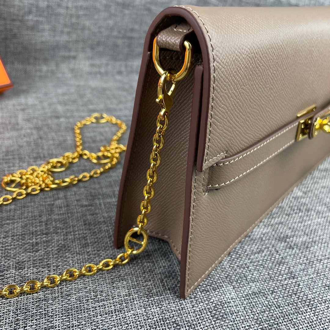 Hermes Kelly-Style Crossbody Bag - Image 4
