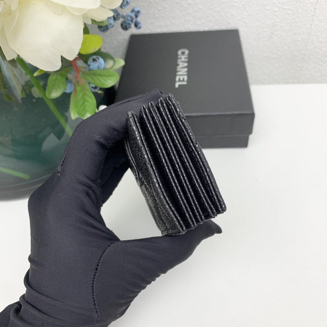 CHANEL AP1081 Tri-Fold Short Wallet - Image 4