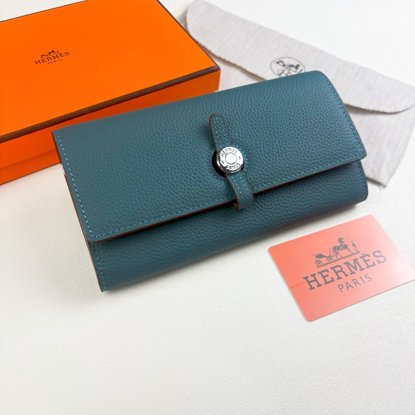 Hermes Dogon Duo Wallet - Image 4