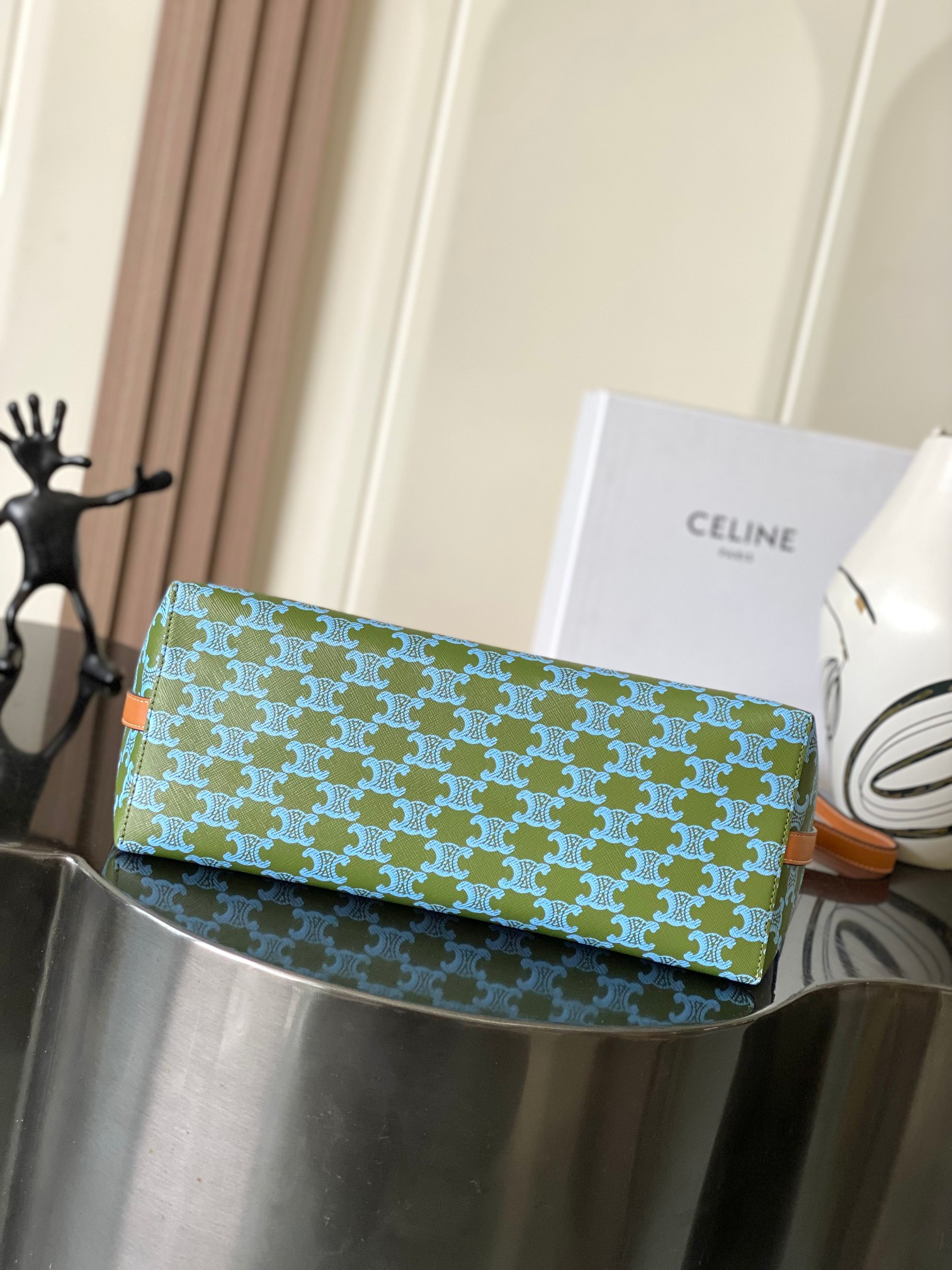 CELINE Soft Shopper Monogram Tote Bag - Image 4