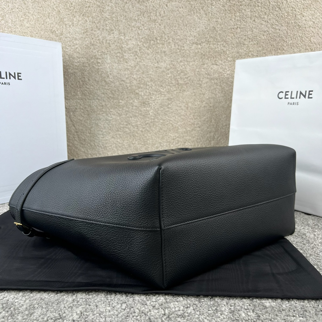Cabas Anais Grained Leather Handbag - Image 4