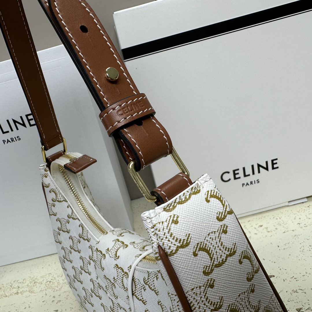 Ava TRIOME Logo-Print Leather Handbag - Image 4