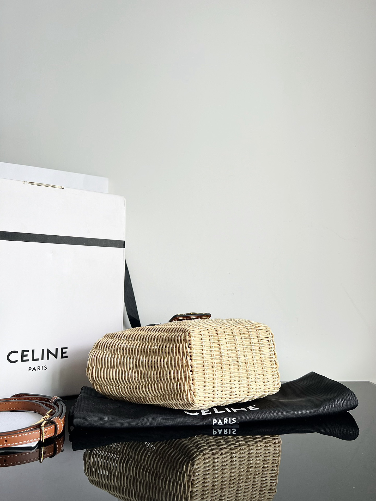 TEEN COUFFIN Woven Basket Handbag - Image 4