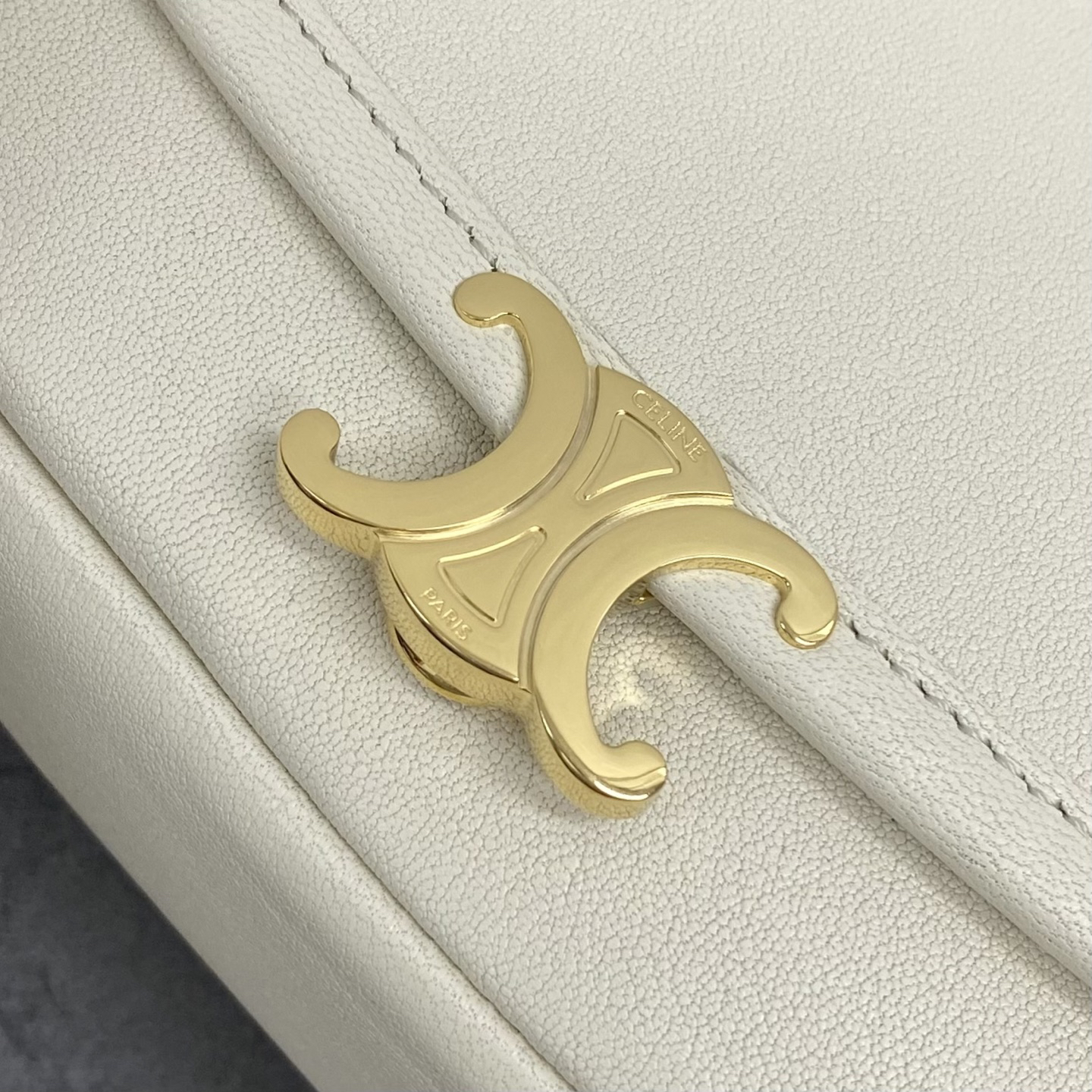 CE Halfmoon Small Lambskin Shoulder Bag - Image 5