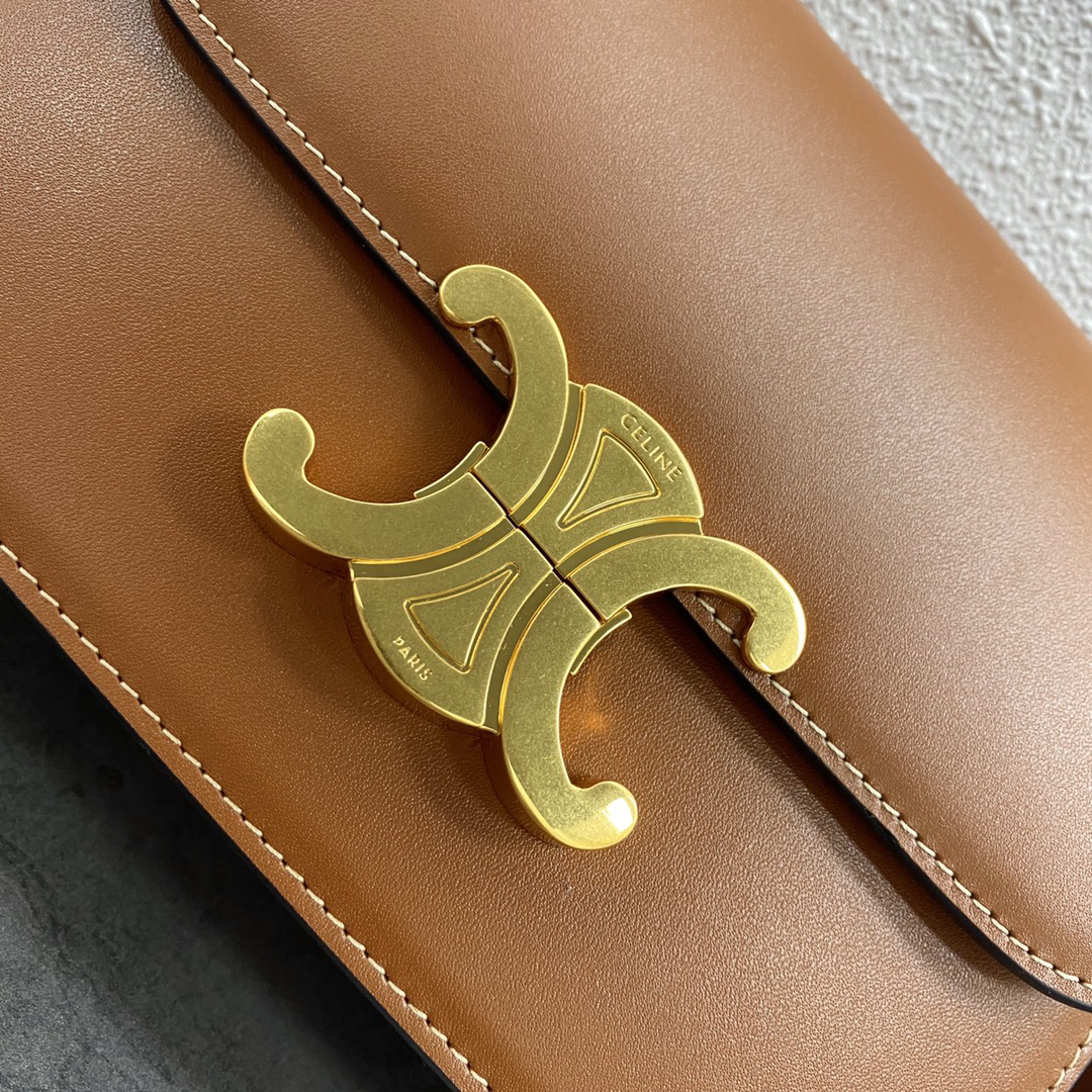Triome Classic Cowhide Crossbody Bag - Image 5