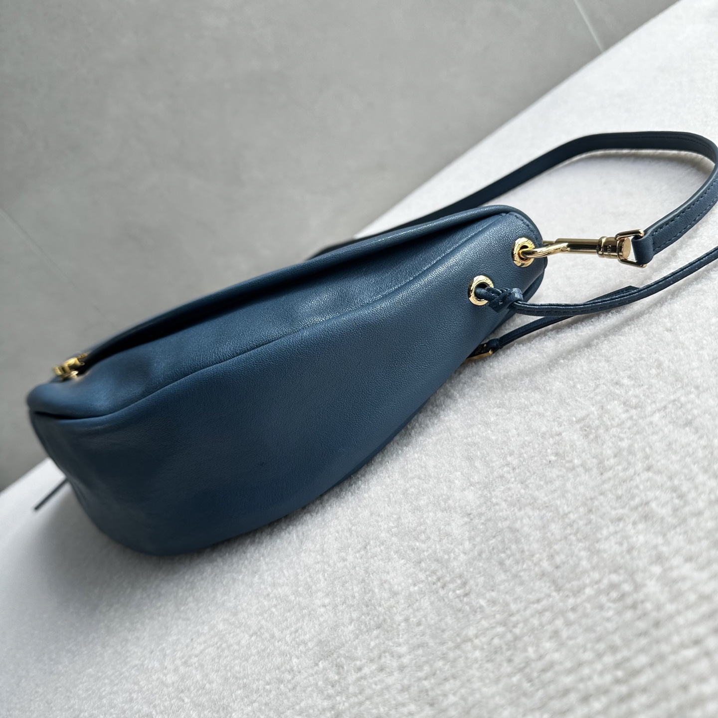 CELINE Half Moon Shoulder Bag - Image 5