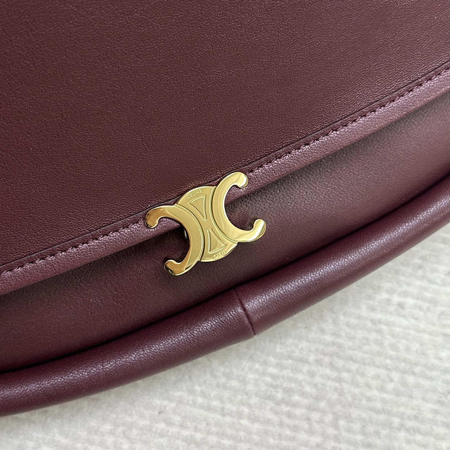 Celine Soft Triomphe Half Moon Bag - Image 5