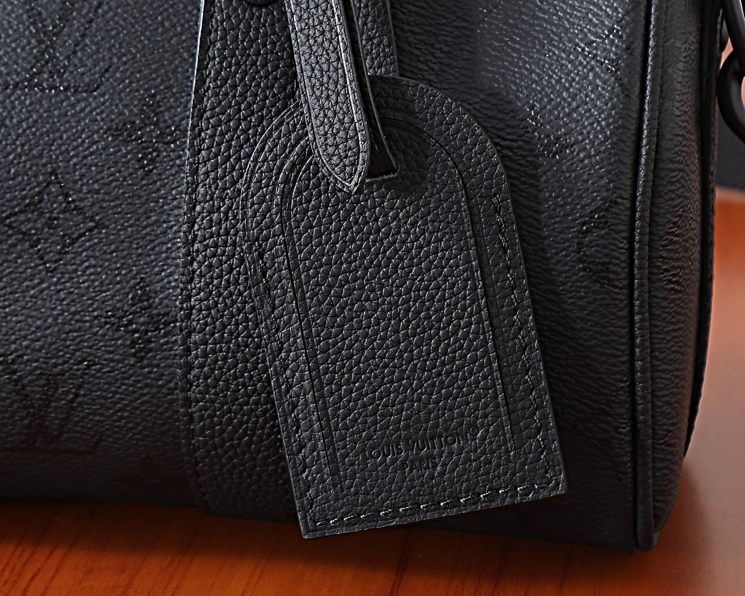 Louis Vuitton Keepall Bandouliere 25 Shoulder Bag, Monogram Midnight - Image 5