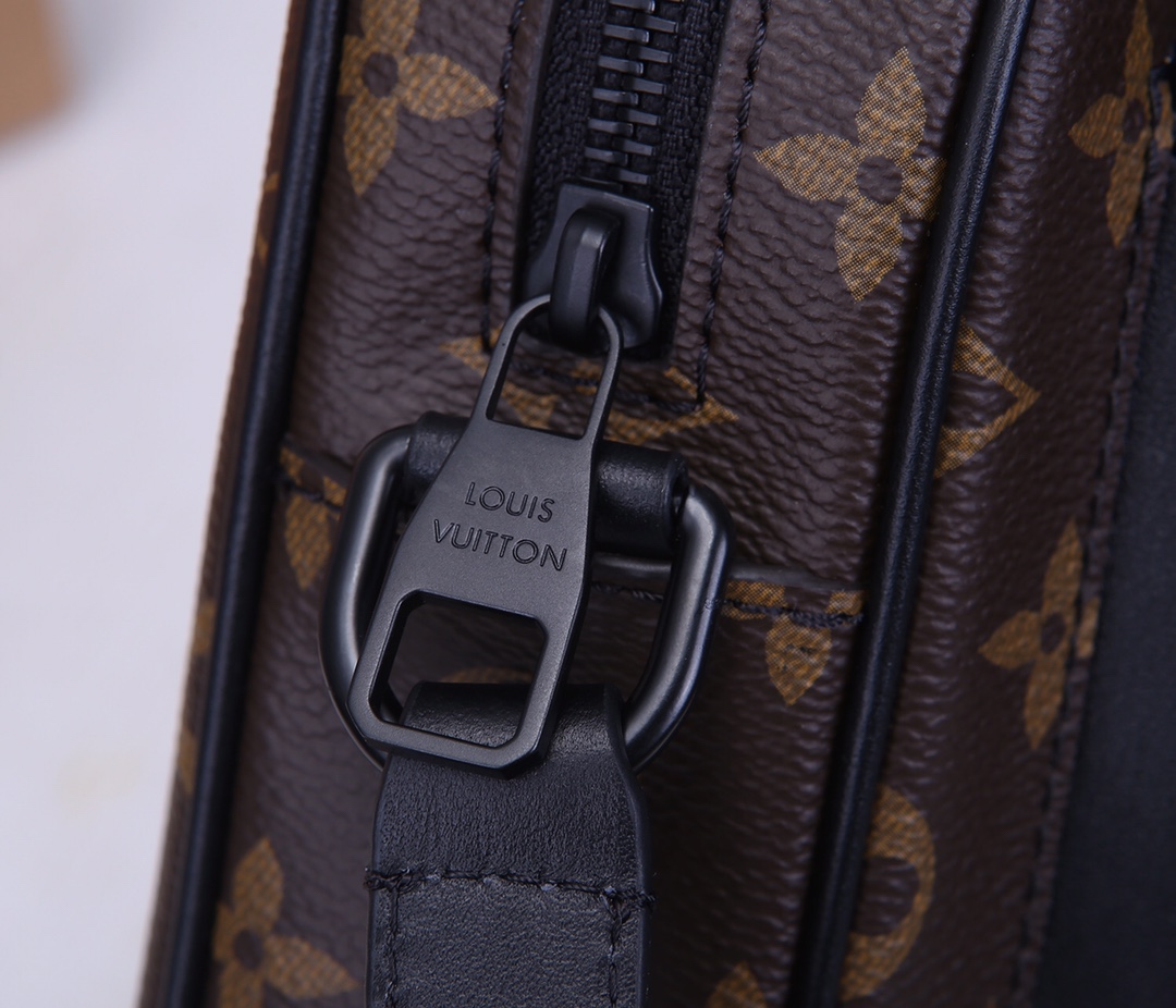 Louis Vuitton Christopher Mini Backpack in Monogram Macassar - Image 5