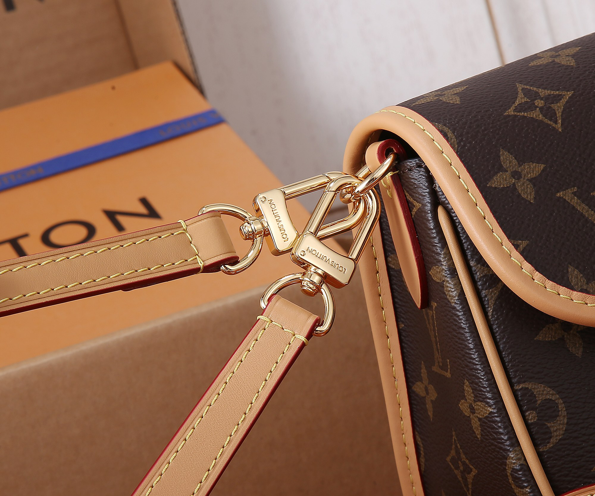 Louis Vuitton Diane Monogram Canvas Shoulder Bag - Image 5