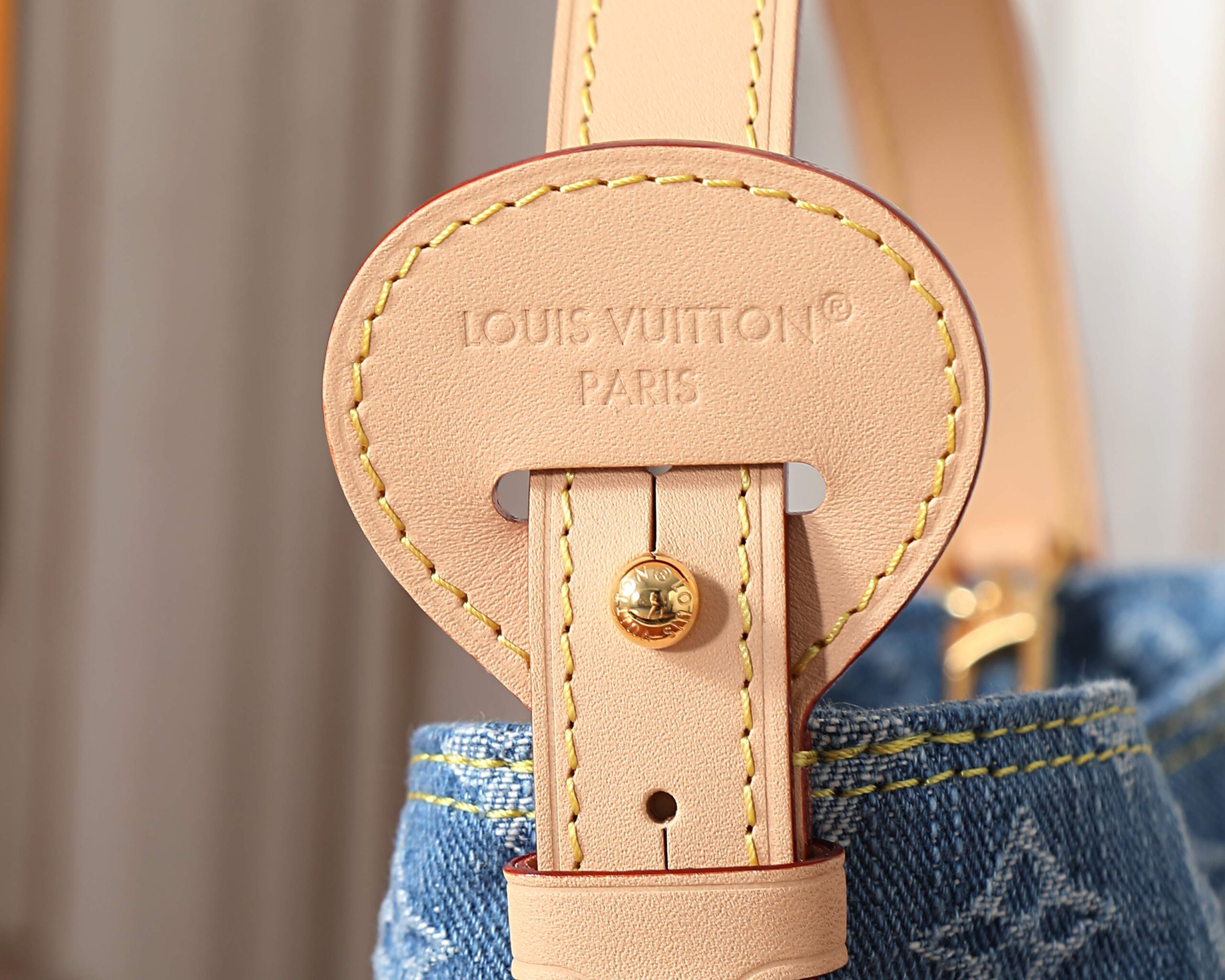 Louis Vuitton All In BB Denim Handbag - Image 5