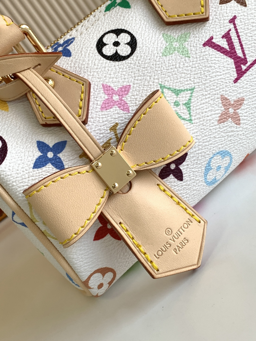 Louis Vuitton x Takashi Murakami Nano Speedy Handbag - Image 5