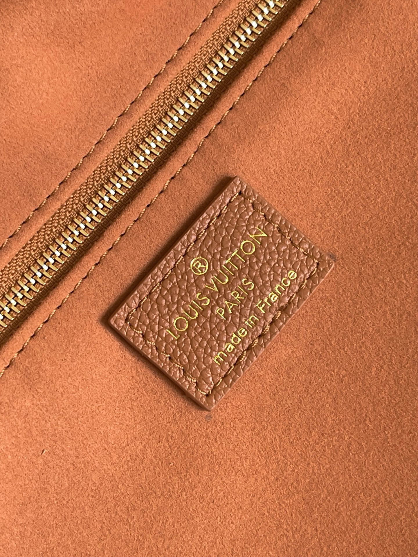 Louis Vuitton Neverfull MM Monogram Empreinte Leather Tote Bag - Image 5