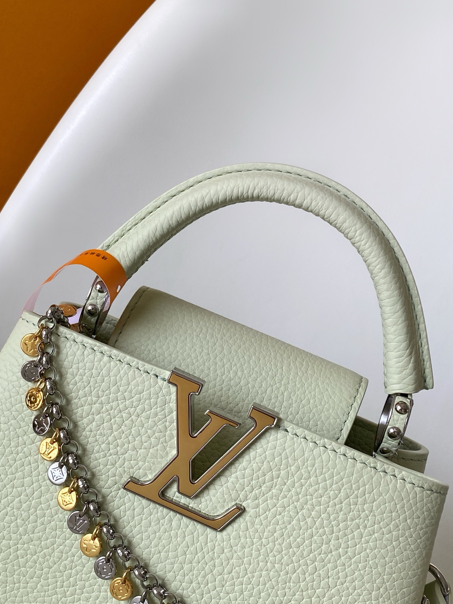 Louis Vuitton Capucines Mini Handbag from the LV Confetti Collection - Image 5