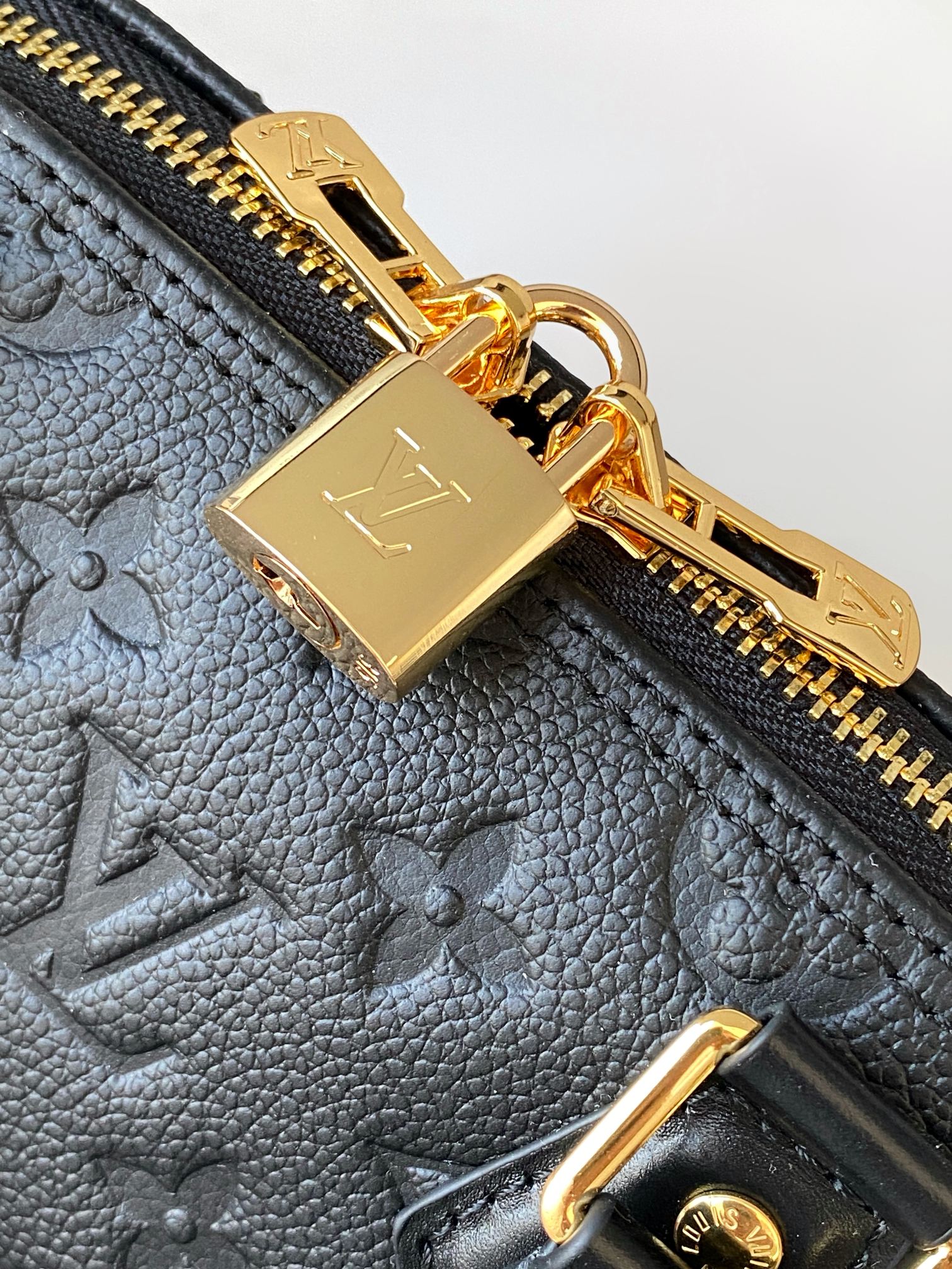 Louis Vuitton Alma BB Handbag in Monogram Empreinte Leather - Image 5