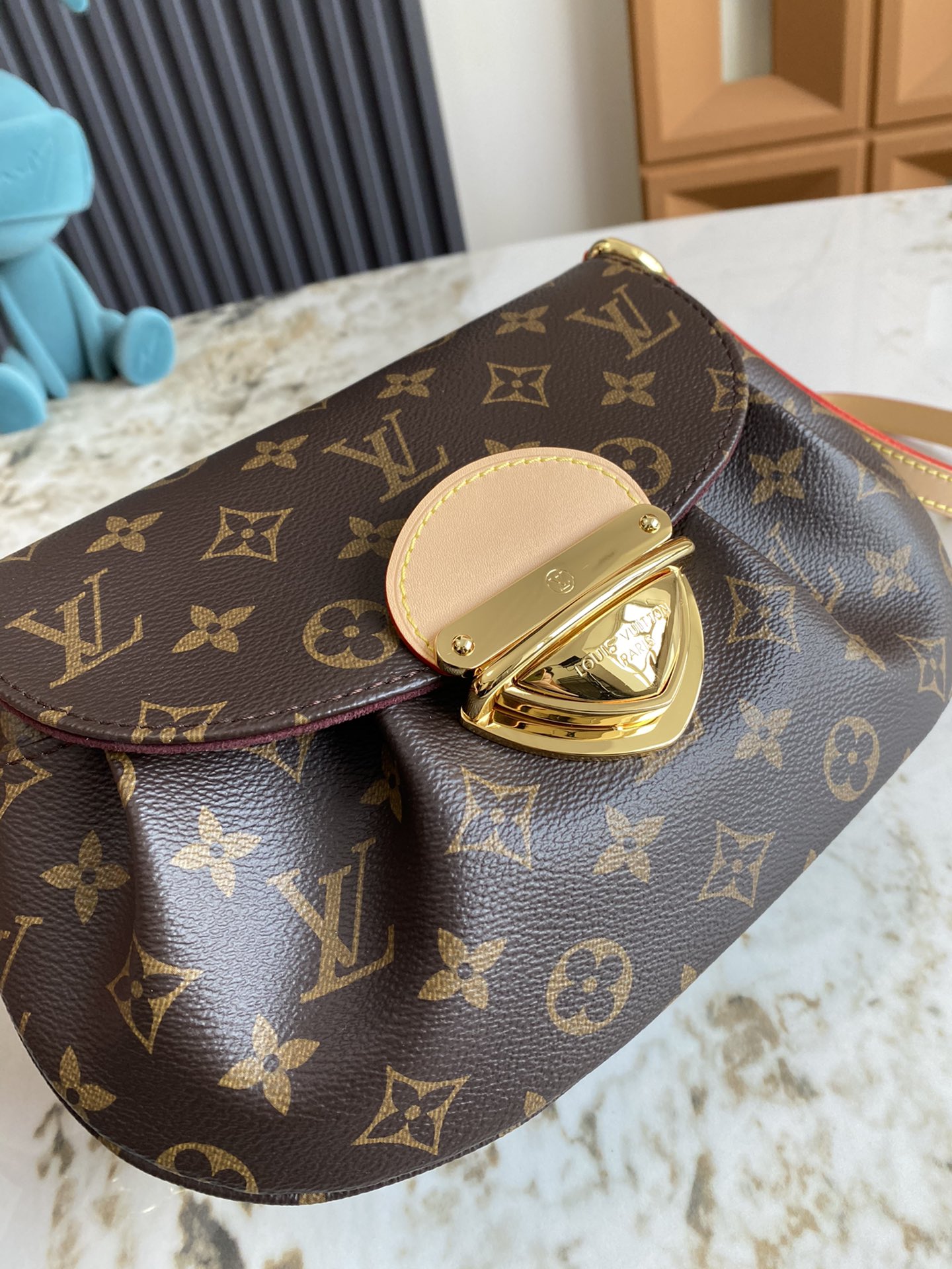 Sunset Monogram Canvas Handbag - Image 5