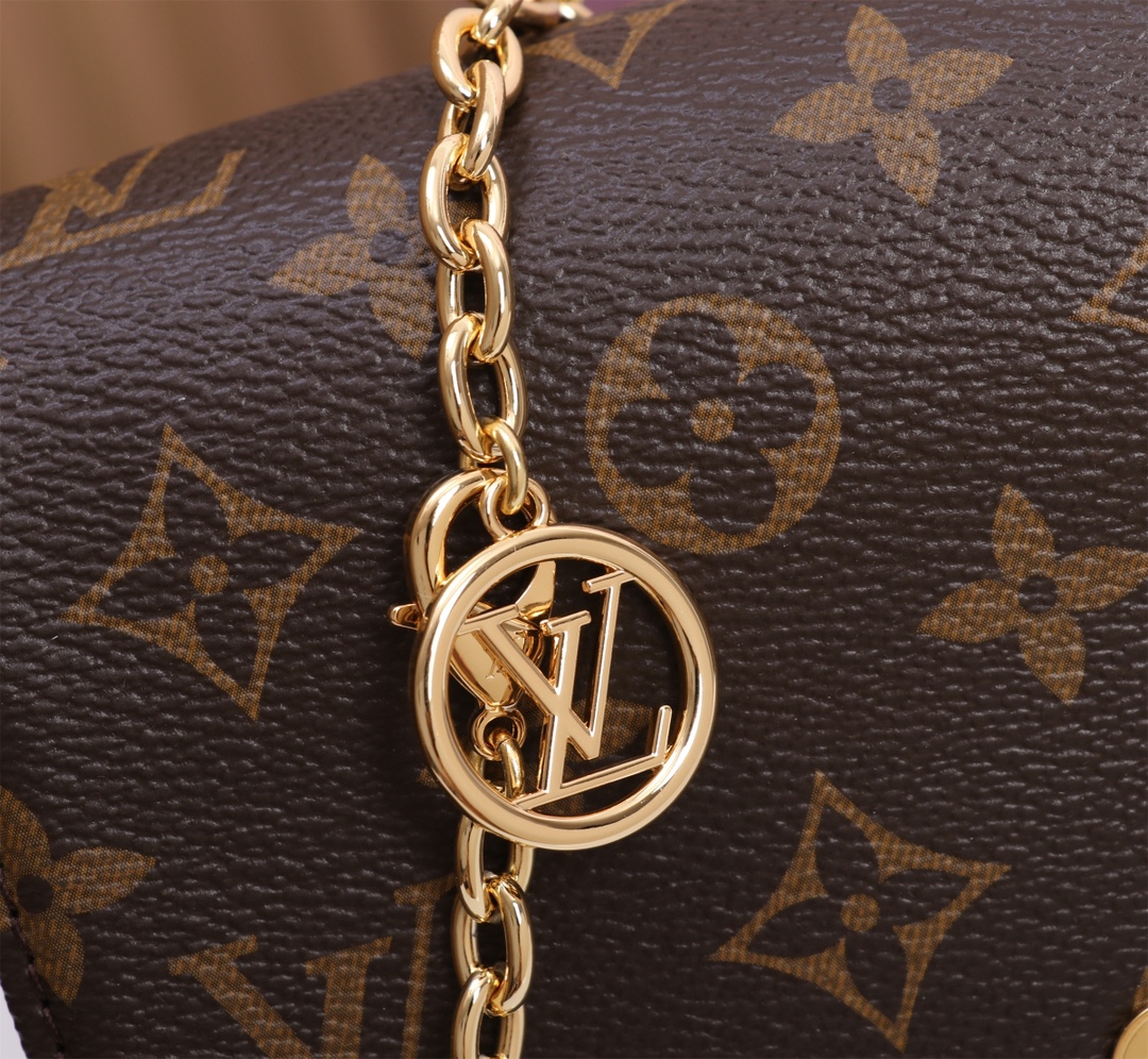Lily WOC Monogram Canvas Chain Wallet M82509 - Image 5