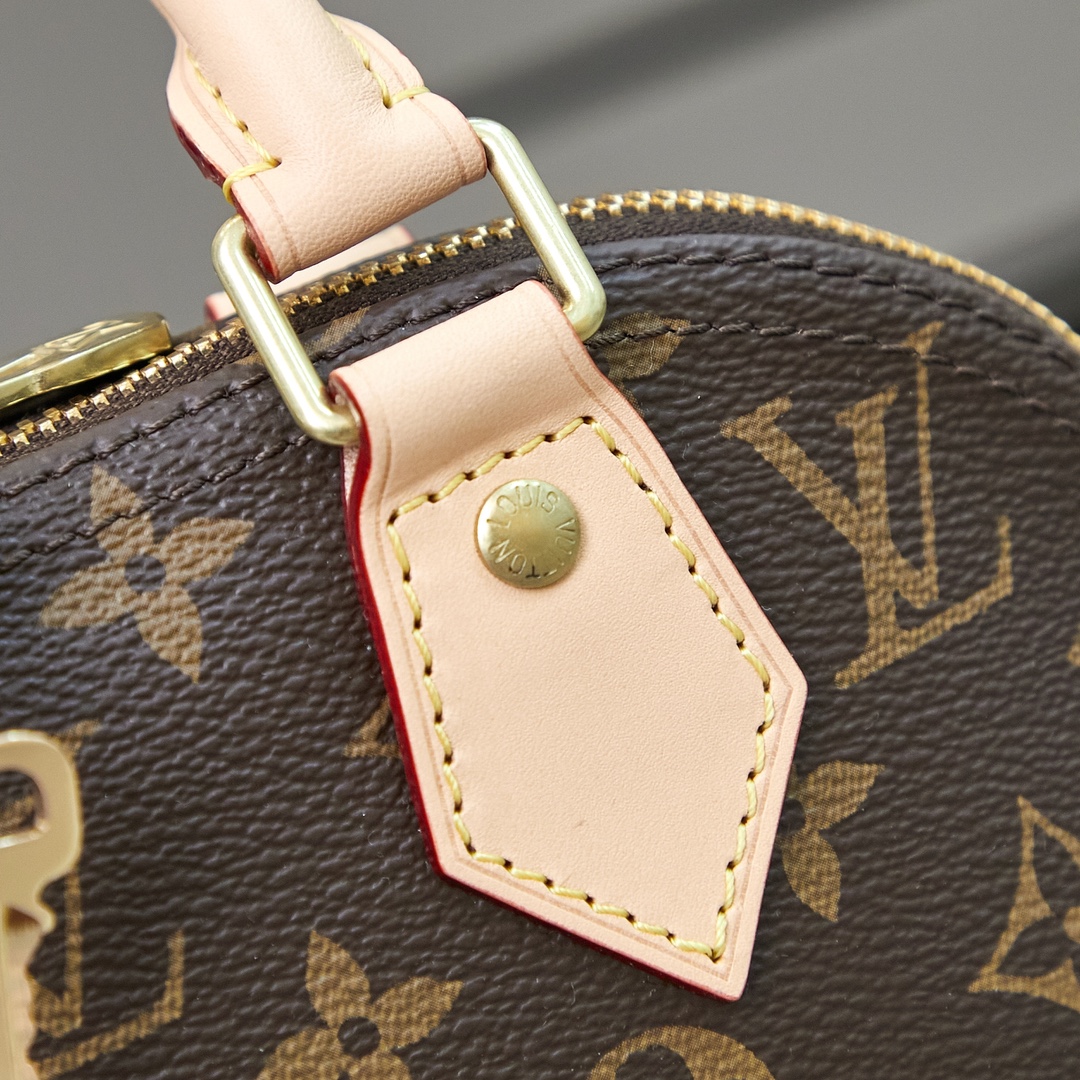 Louis Vuitton Alma Bridge Handbag M53152 N41221 Monogram Canvas - Image 5