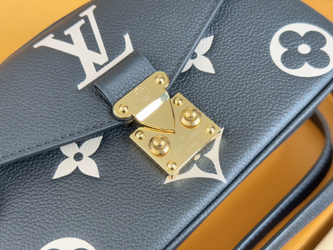 Pochette Metis East West Crossbody Bag in Monogram Empreinte Leather - Image 5