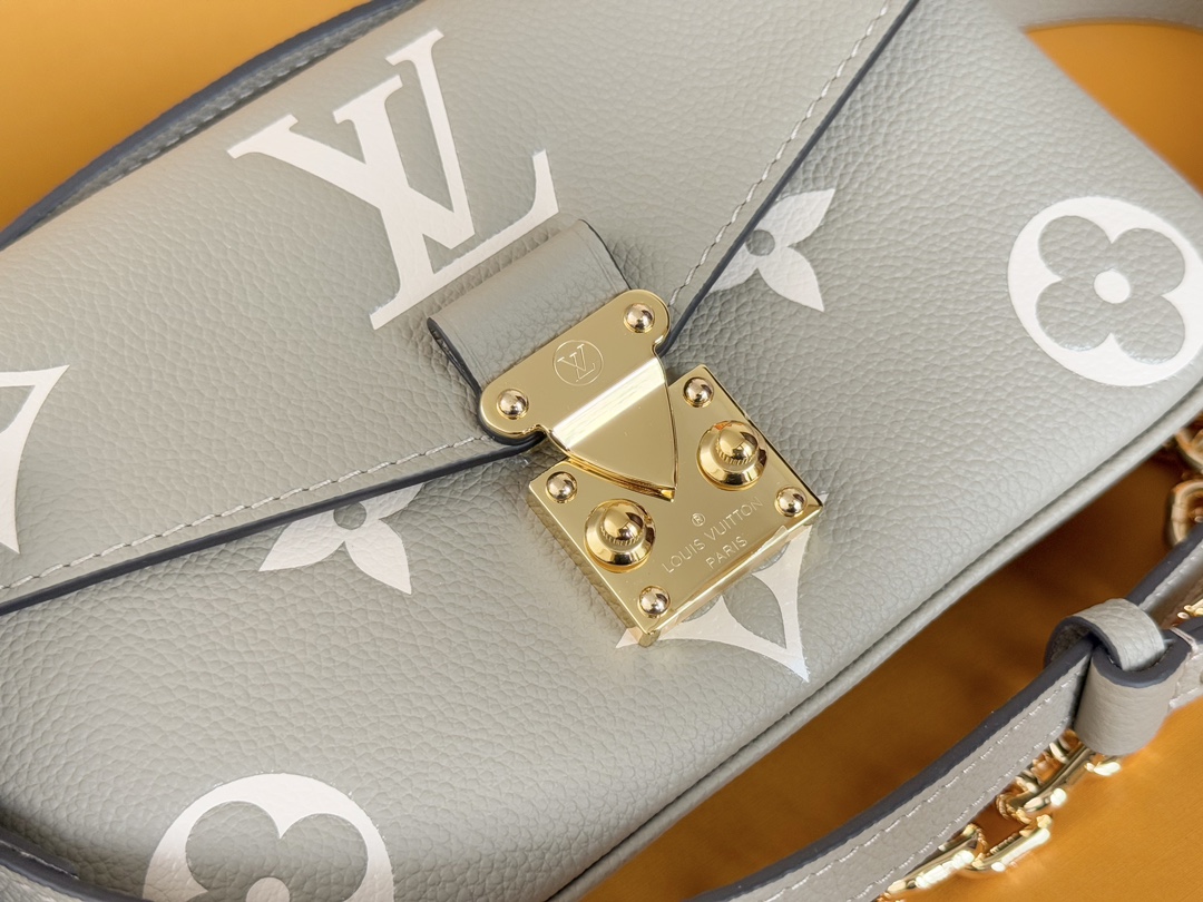 Louis Vuitton Pochette Metis East West Monogram Empreinte Leather Crossbody Bag - Image 5